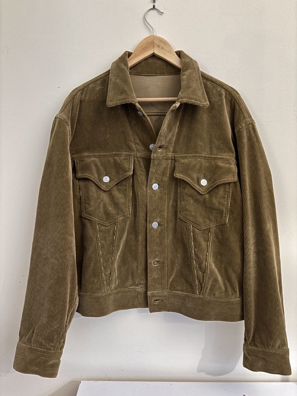 Kaptain Sunshine Trucker Jacket No.3 - Brown Corduroy (38) | Grailed