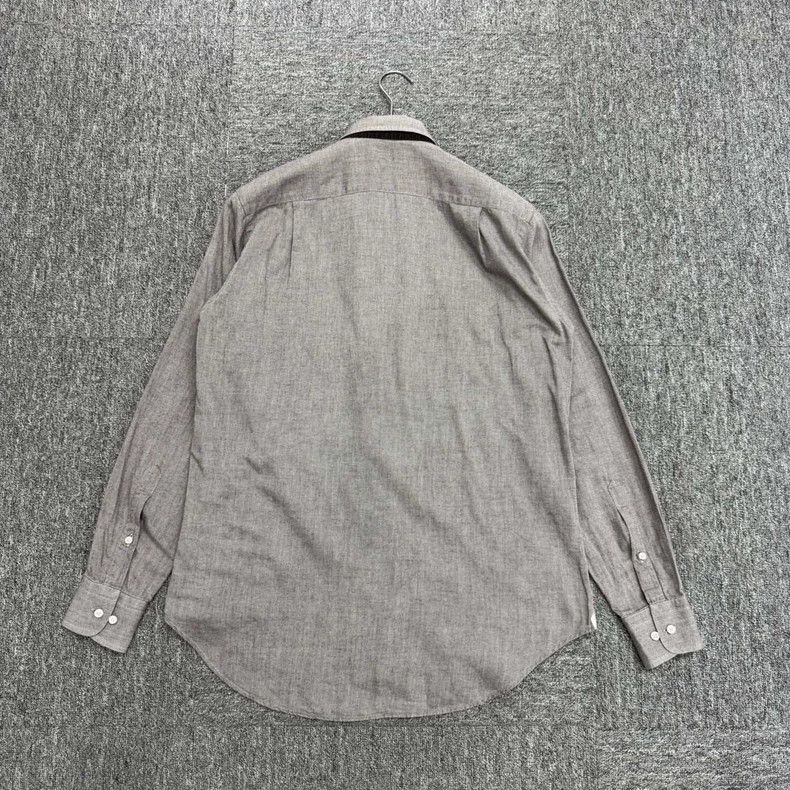 Loro Piana LORO PIANA A shirt with pockets on the chest Size US S / EU 44-46 / 1 - 5 Thumbnail