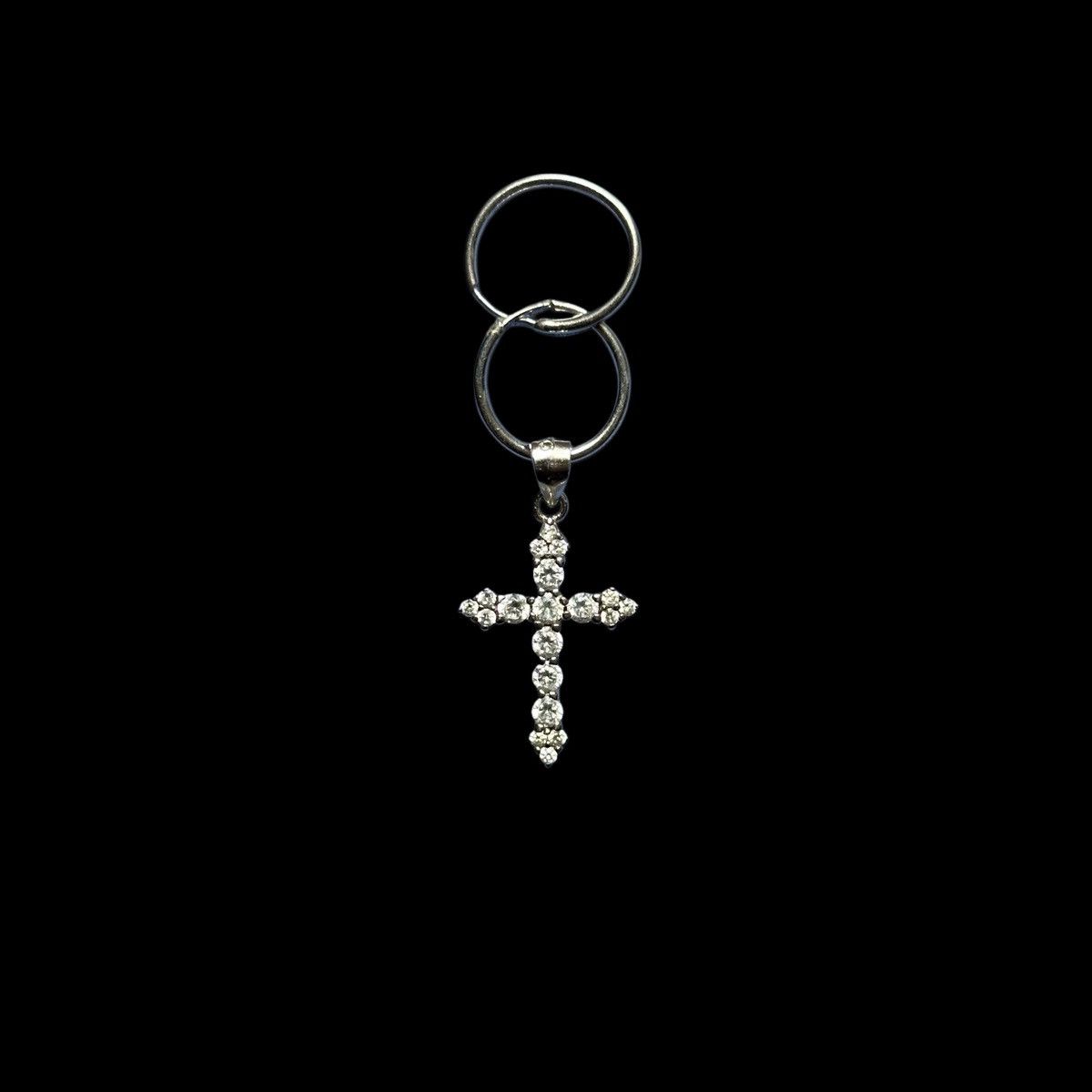 Other Silver Cross Pendant + Free Ring! Size ONE SIZE - 1 Thumbnail