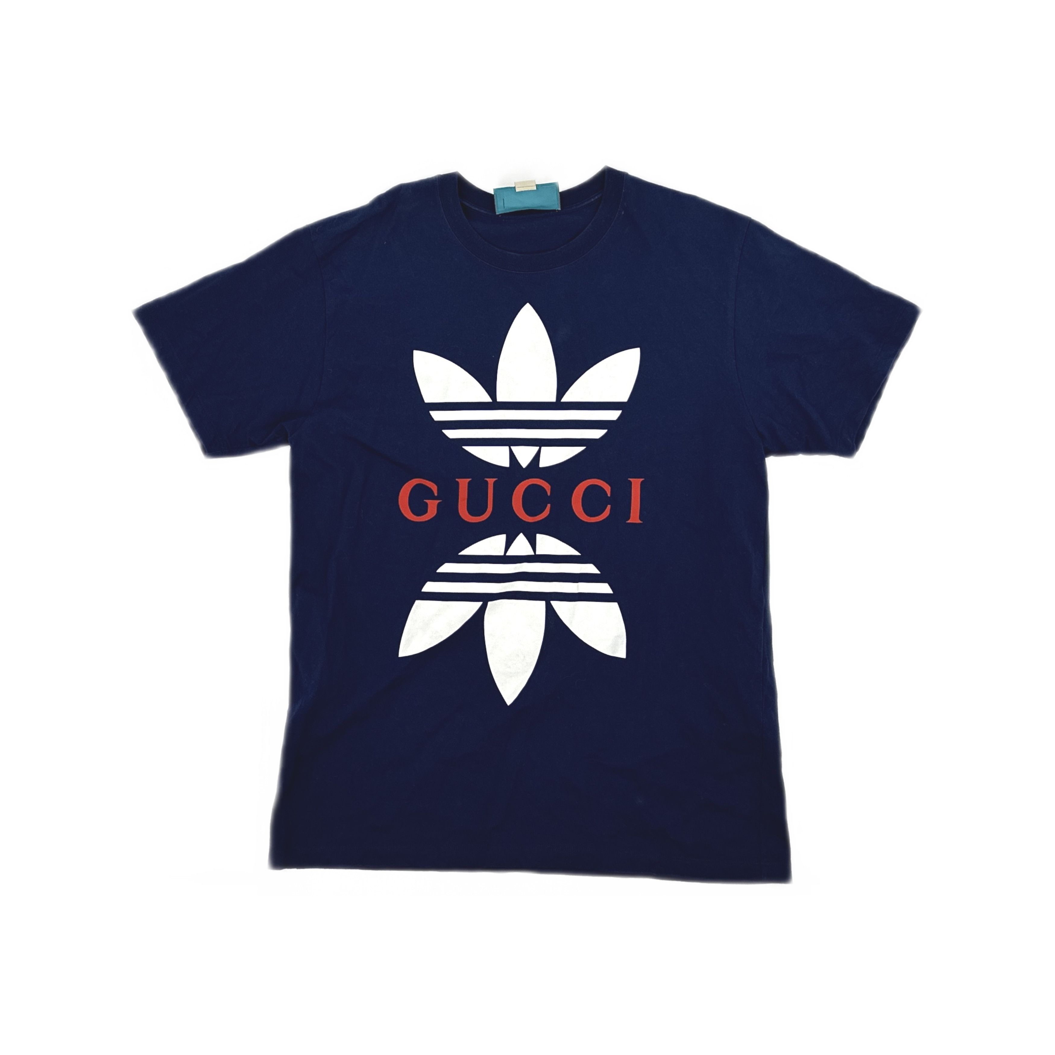 Adidas × Gucci Gucci x Adidas Trefoil Logo T-Shirt Size S Size US S / EU 44-46 / 1 - 1 Thumbnail