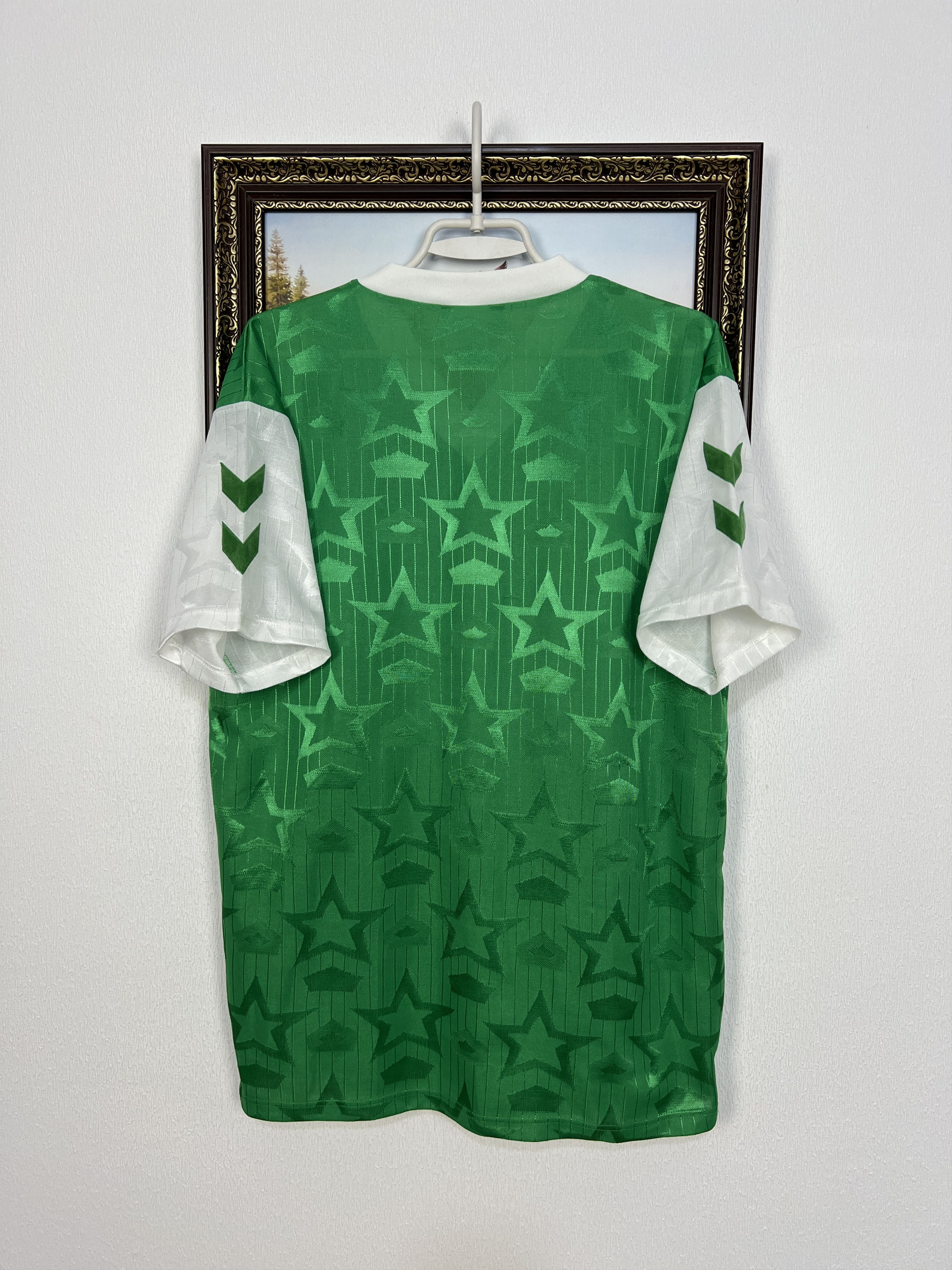 Hummel Lithuania Away football shirt 1998 Soccer Jersey National Size US L / EU 52-54 / 3 - 10 Thumbnail