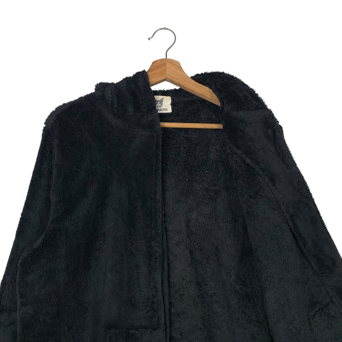 Anime KUROMI Face Zipper Fleece Hoodies #2070-C90 Size L / US 10 / IT 46 - 11 Thumbnail