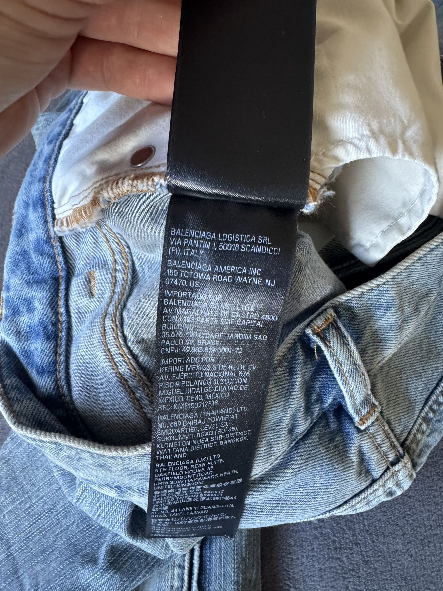 Balenciaga Balenciaga Cut Up Denim Size US 30 / EU 46 - 6 Thumbnail