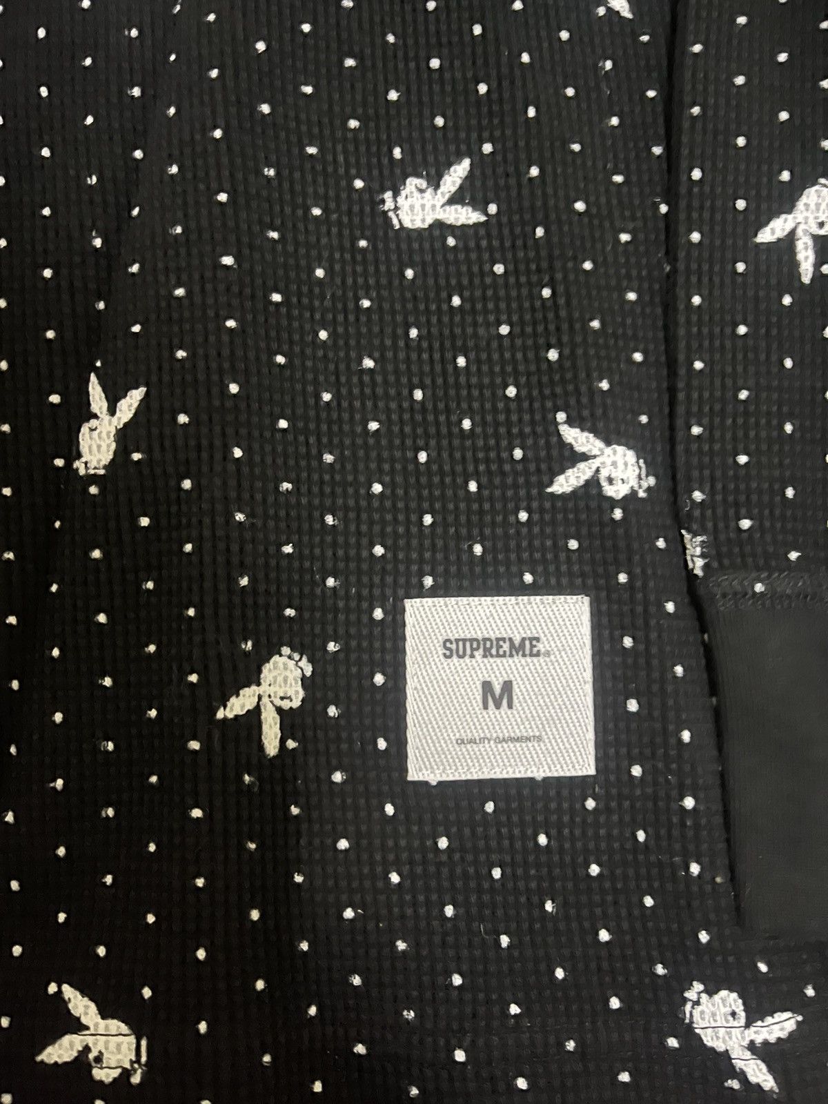 Playboy × Supreme Supreme playboy waffle thermal crewneck crew Size US M / EU 48-50 / 2 - 4 Thumbnail