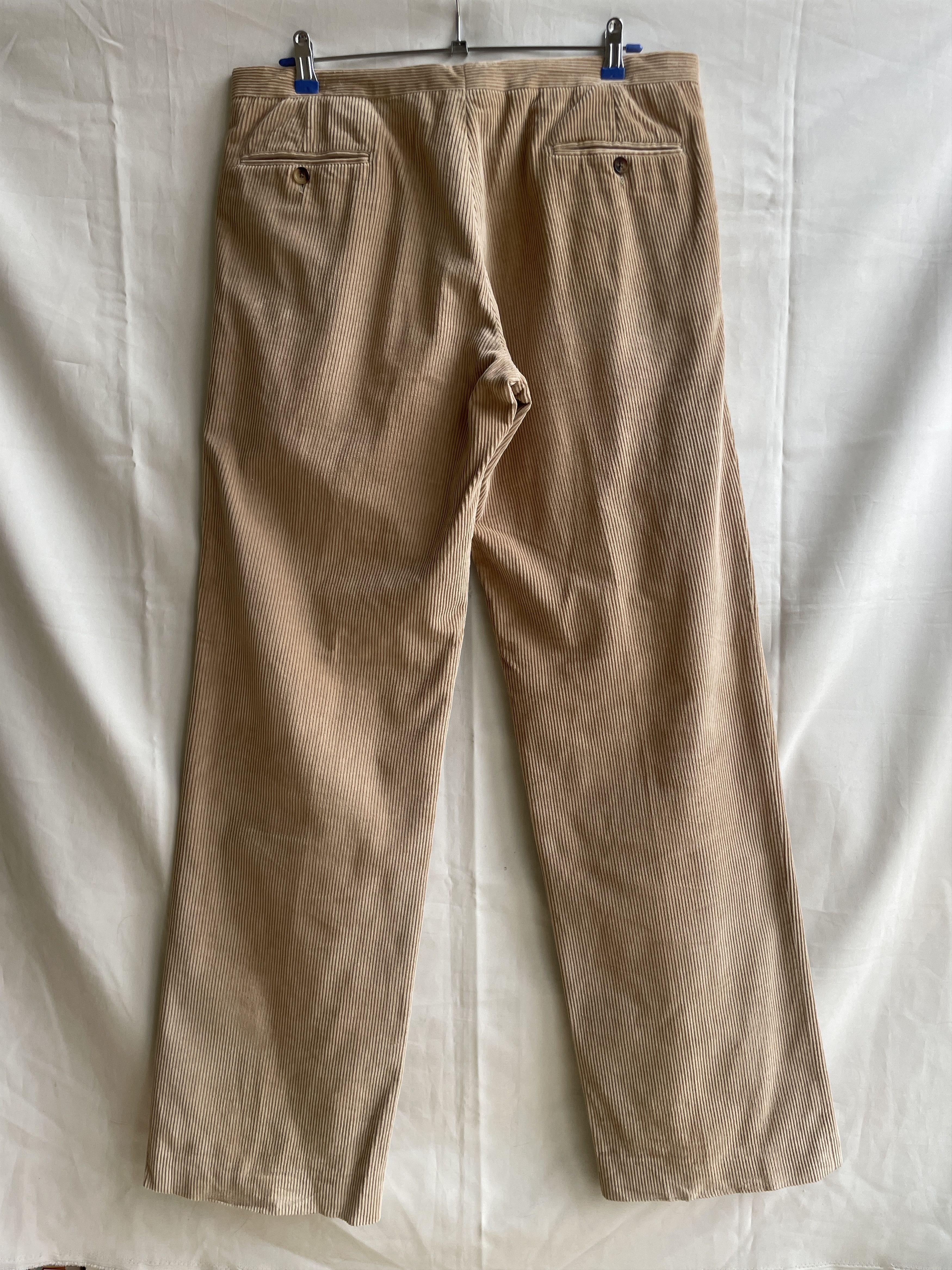 Gianfranco Ferre Gianfranco Ferre VTG Double Pleat Straight Corduroy Pants Size US 34 / EU 50 - 2 Thumbnail