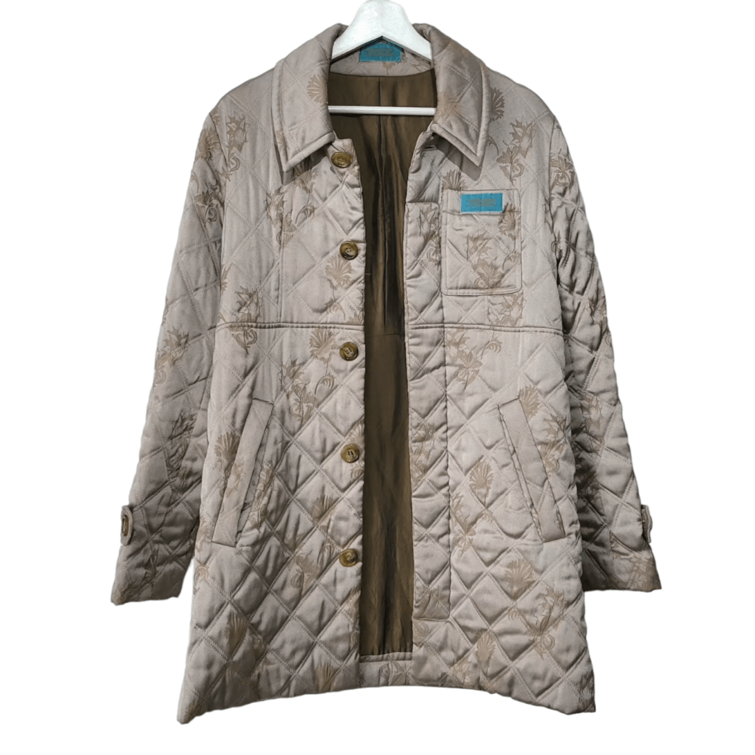 Undercover Undercover 97aw "Leaf" quilted brocade duvet coat Size ONE SIZE - 1 Thumbnail