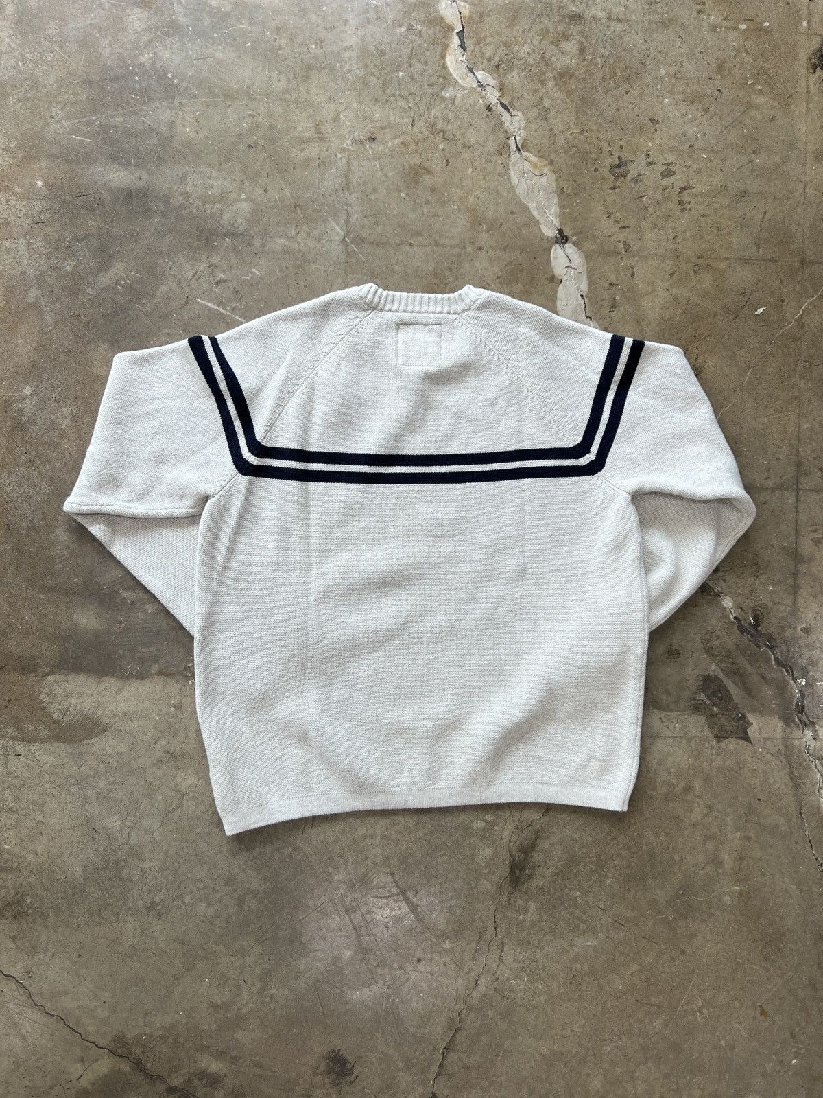 Old Navy × Vintage Vintage Y2K Old Navy Stripe Knit Sweater XL Size US XL / EU 56 / 4 - 4 Thumbnail