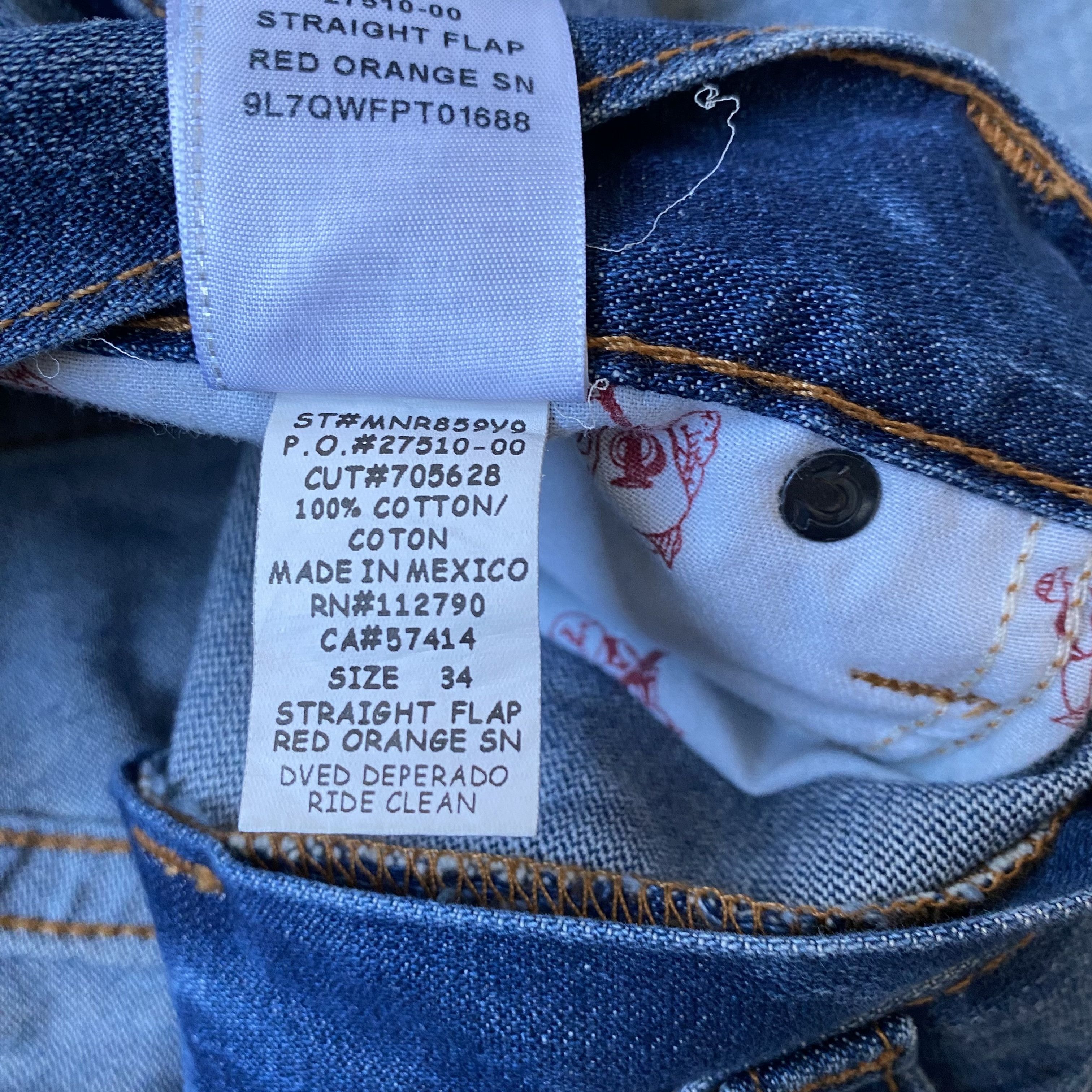 True Religion 👖NWT Y2K True Religion jeans camouflage logo RRP $230 Size US 34 / EU 50 - 14 Thumbnail