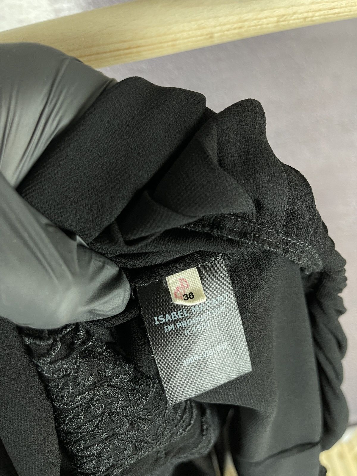 Isabel Marant Isabel Marant Etoile black dress lace Size XS / US 0-2 / IT 36-38 - 10 Thumbnail