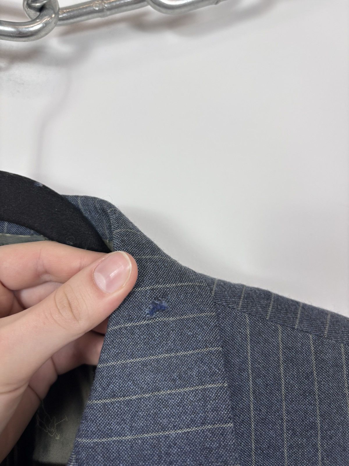 Brioni Brioni Nomentano Men’s 2-Piece Blue Pinstripe Wool Suit Size 48R - 11 Thumbnail