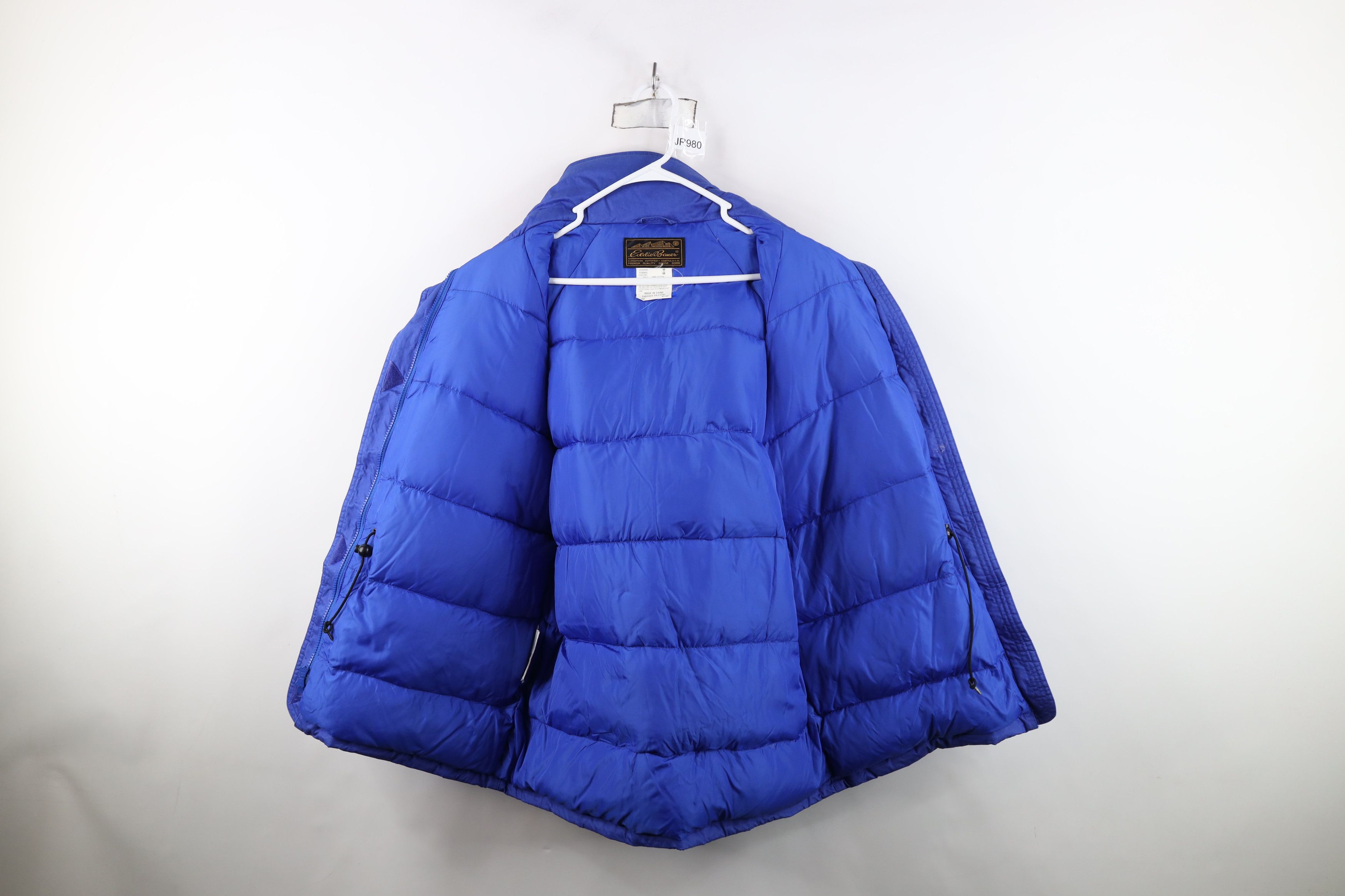 Eddie Bauer Vintage 90s Eddie Bauer Duck Down Puffer Chore Jacket Size M / US 6-8 / IT 42-44 - 11 Thumbnail