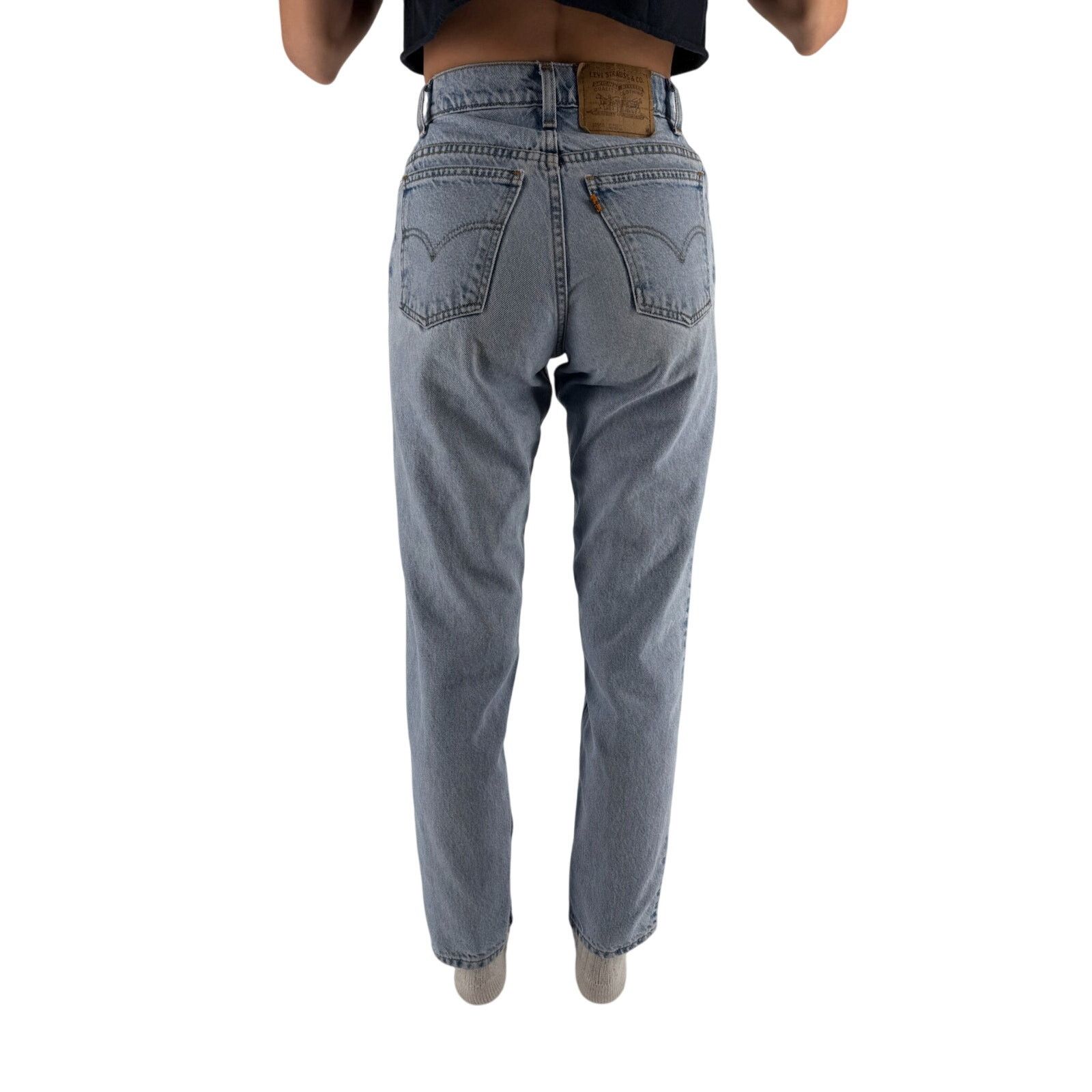 Levi's × Vintage 90s Levis 950 relaxed fit jeans 1990s vintage Size 27" / US 4 / IT 40 - 5 Thumbnail