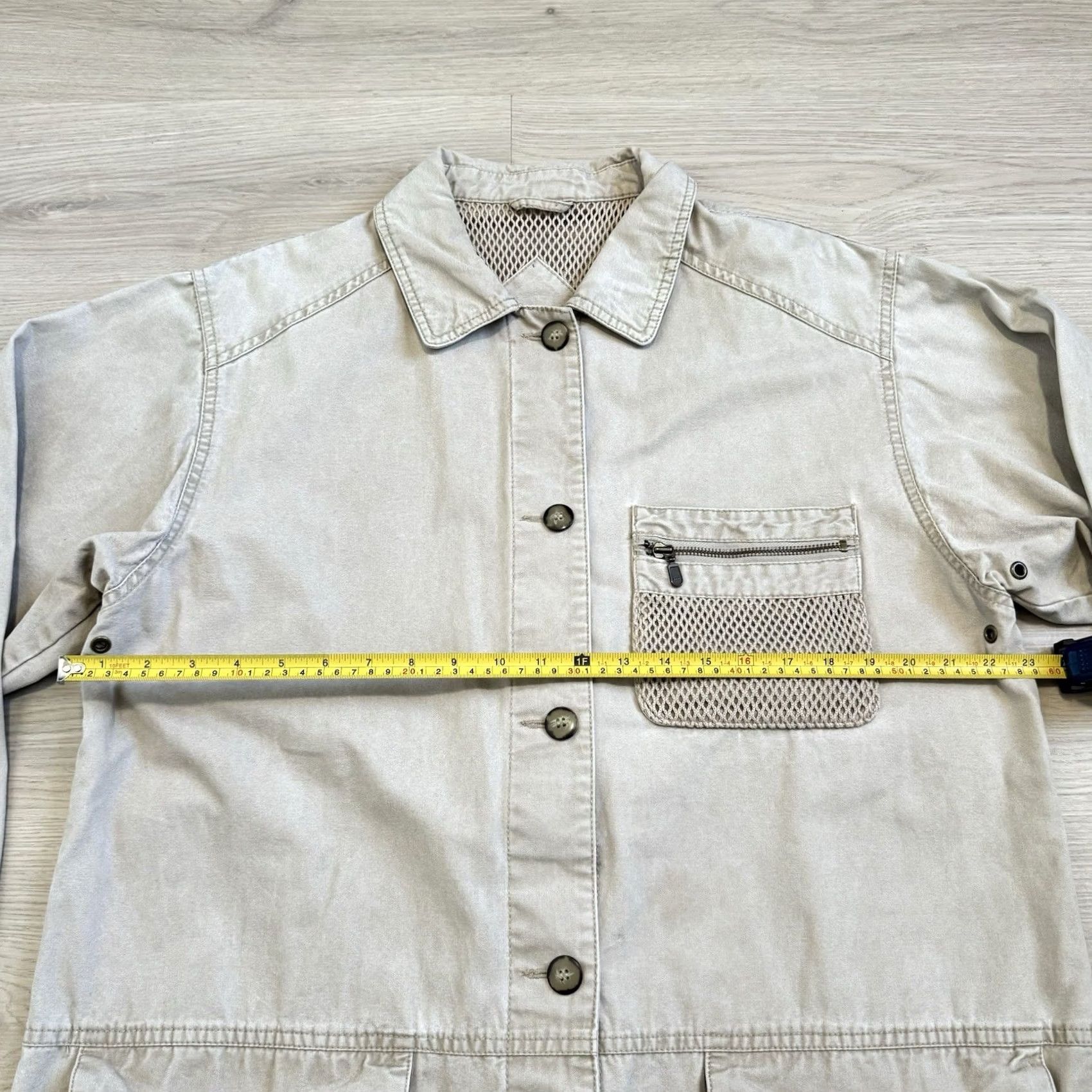 Eddie Bauer Vintage Eddie Bauer Jacket L Khaki Utility Hunting Safari With Multiple Pockets Size US L / EU 52-54 / 3 - 6 Thumbnail