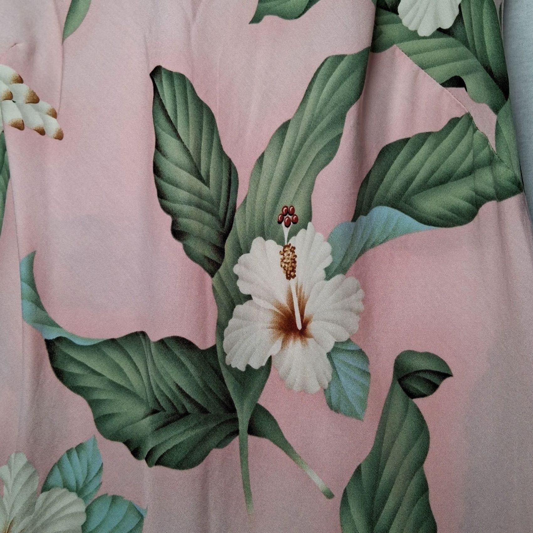 IOLANI VINTAGE IOLANI Pink Tropical Hawaiian Aloha Dress Small Womens READ Size S / US 4 / IT 40 - 7 Thumbnail