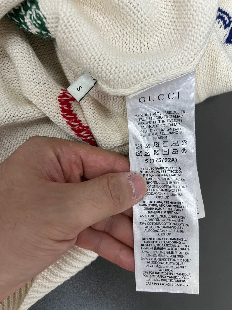 Gucci Gucci Patterned Logo Cardigan Jacket 2504-Nextarrow Size S / US 4 / IT 40 - 3 Thumbnail