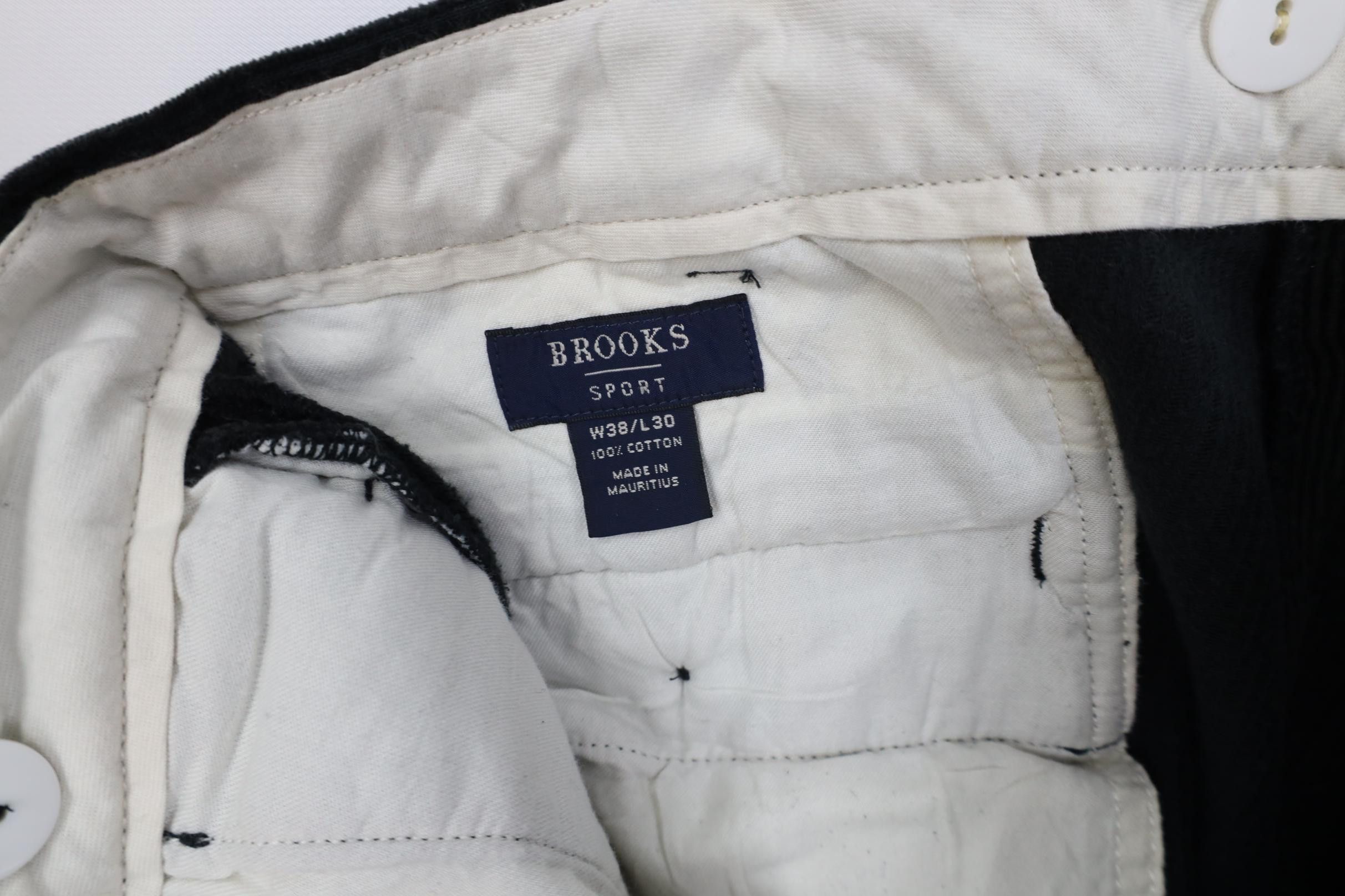 Brooks Brothers Vintage 90s Y2K Brooks Brothers Heavy Wide Leg Pants Size US 38 / EU 54 - 9 Thumbnail