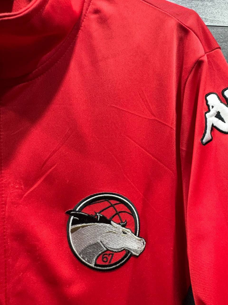 Kappa Vintage Kappa Leicester Riders Football Zip Track Jacket Size US L / EU 52-54 / 3 - 4 Thumbnail