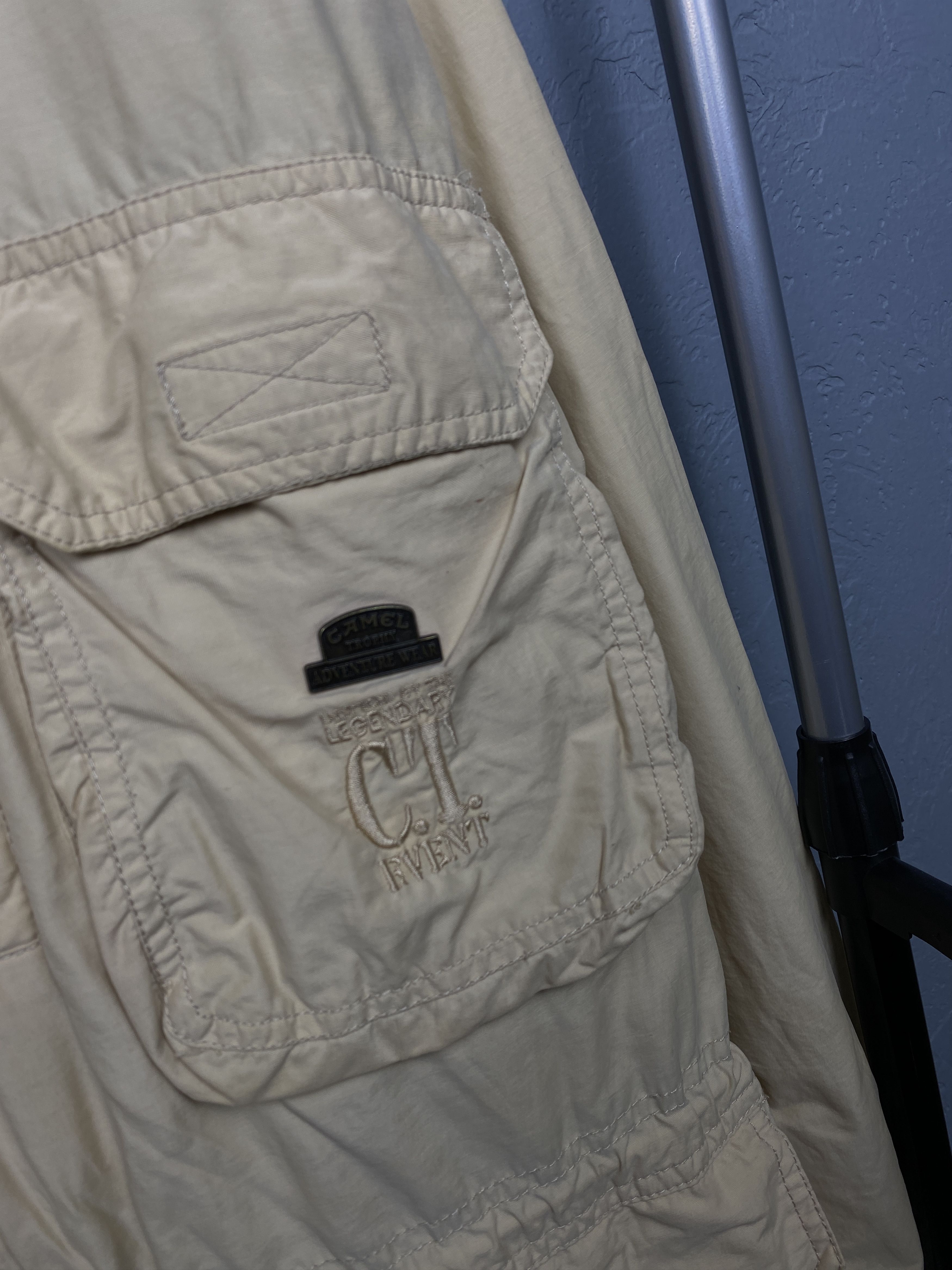 Camel Camel Trophy Vintage Mens Outdoor Multi Pockets Jacket Size US L / EU 52-54 / 3 - 3 Thumbnail