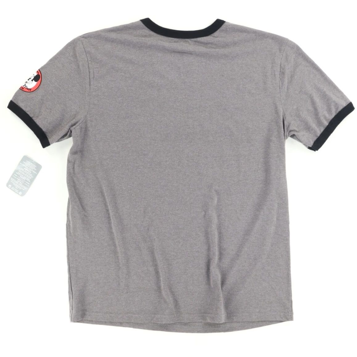 Disney Disney Shirt Men's M Gray Mouseketeer Ringer Solid T-Shirt N/A 90s? (not applicable) Size US M / EU 48-50 / 2 - 4 Thumbnail