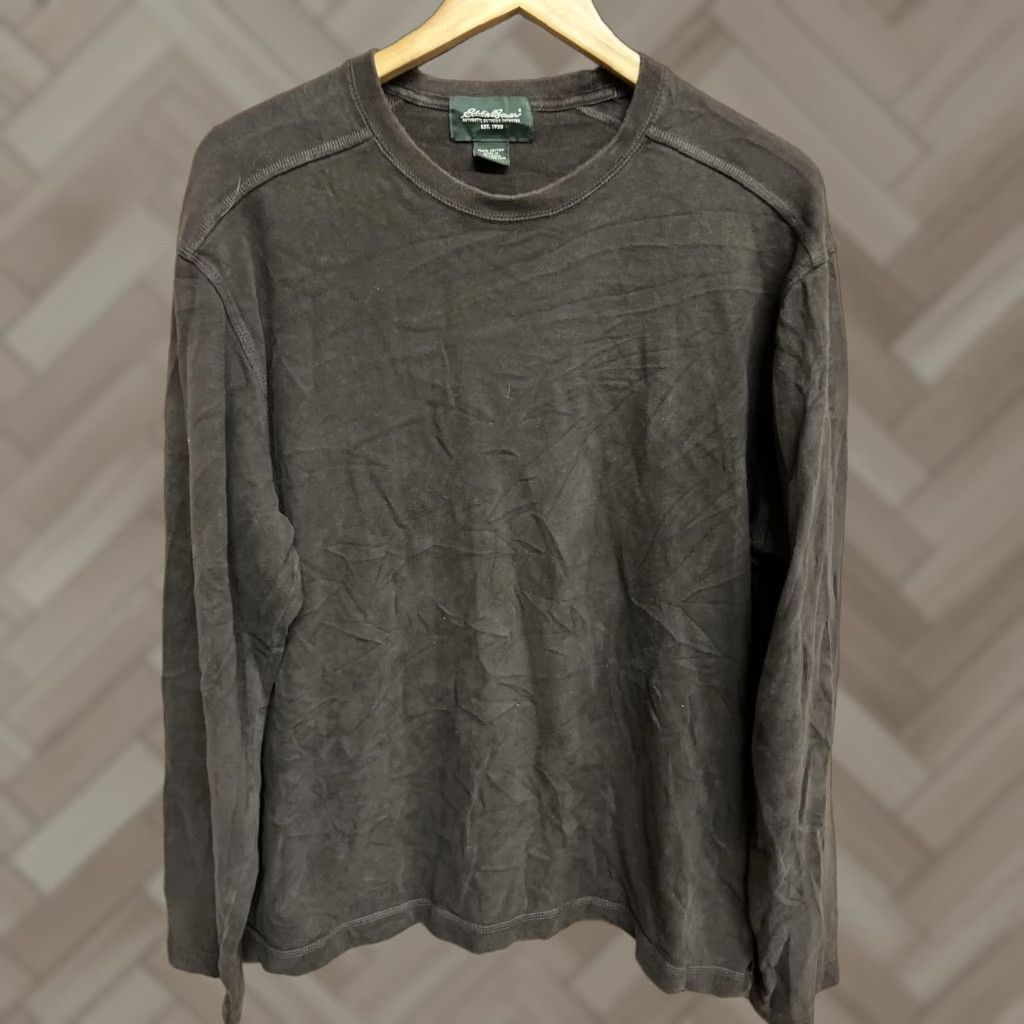Eddie Bauer Eddie Bauer Mens Brown Long Sleeve T-shirt Size Large Size US L / EU 52-54 / 3 - 1 Thumbnail