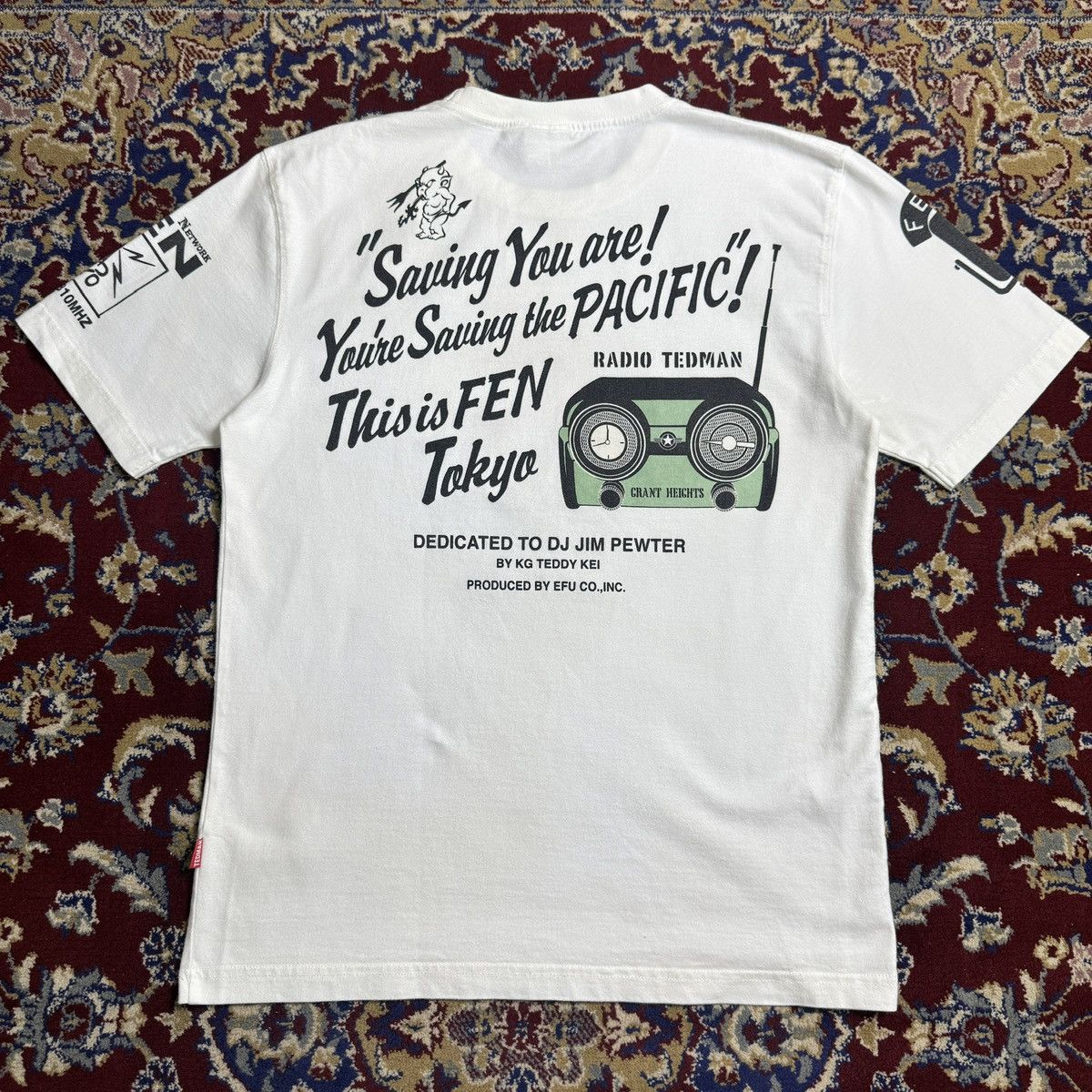 Tedman Ted Company FEN Tokyo Radio Tedman y2k japanese brand tee Size US M / EU 48-50 / 2 - 8 Thumbnail