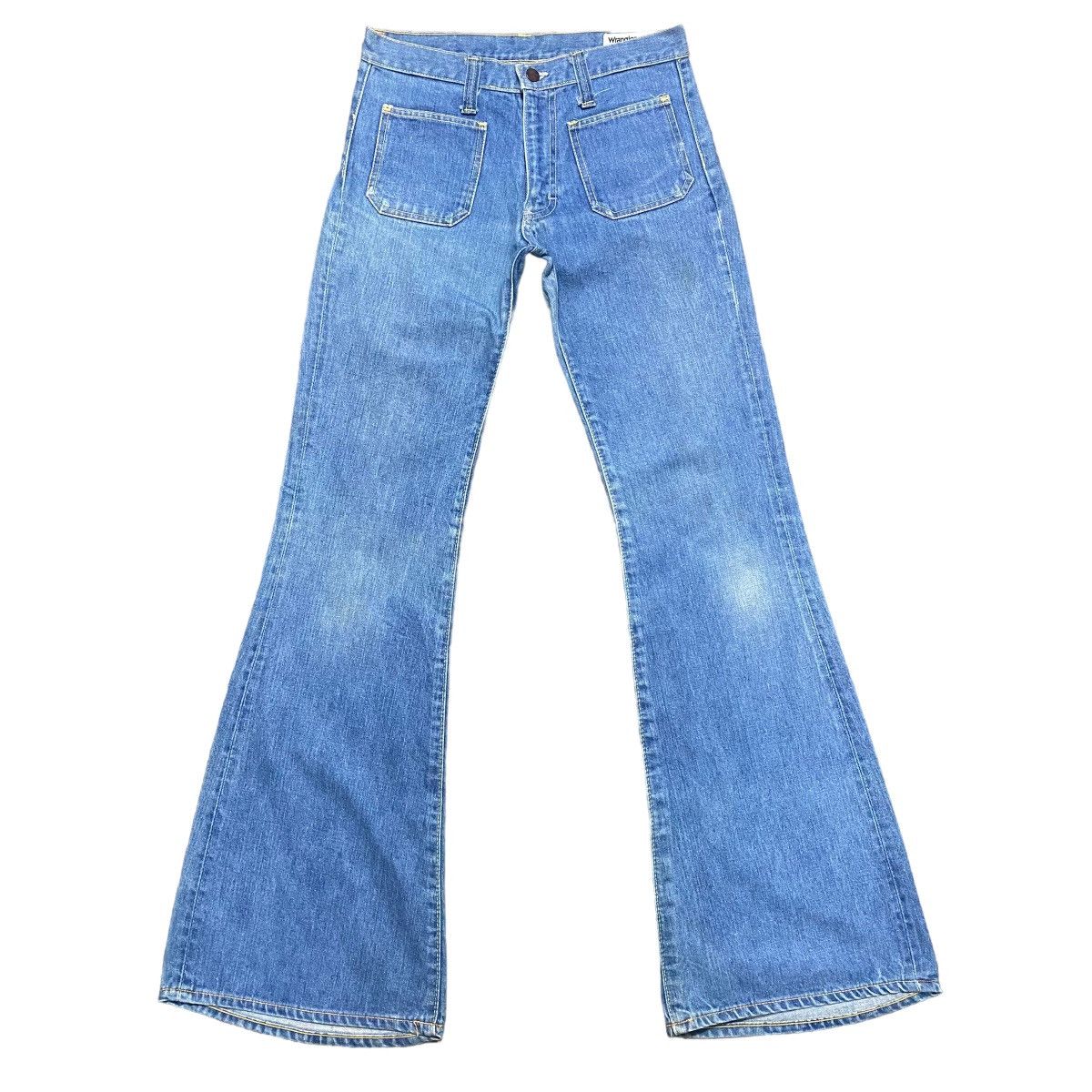 Super Flare🕺 Vintage 80s Wrangler Bell Bottom Denim Jeans