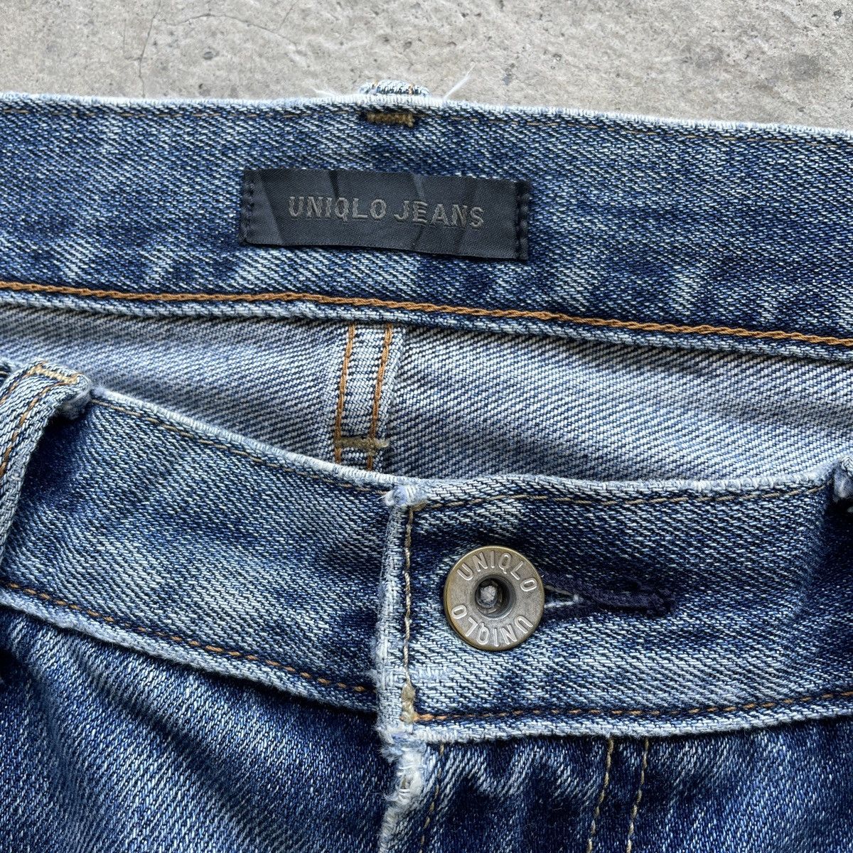Japanese Brand W34💥 Vintage Japanese Brand Faded Jeans Denim Pants Size US 34 / EU 50 - 6 Thumbnail