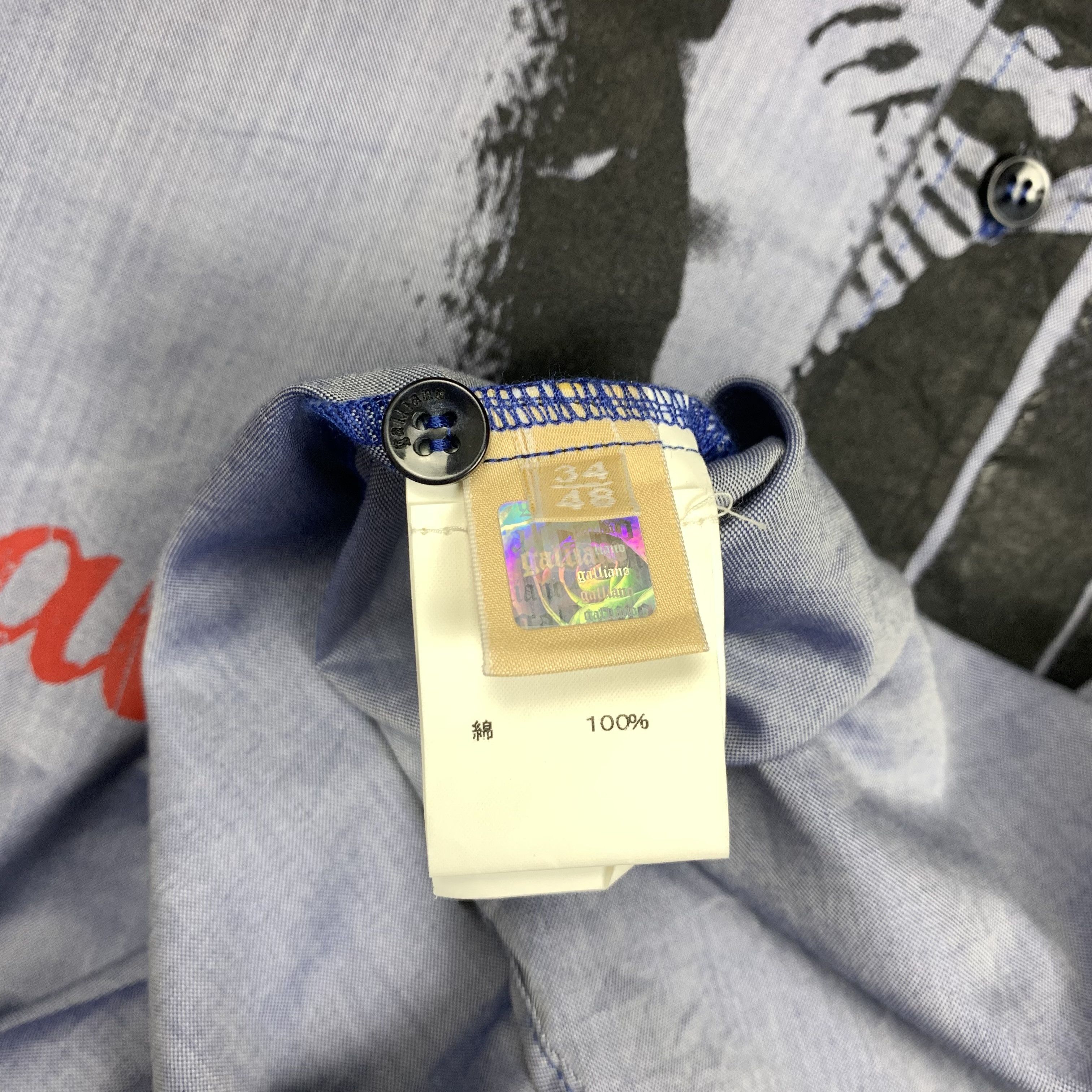 John Galliano Galliano Shirt Size US M / EU 48-50 / 2 - 8 Thumbnail