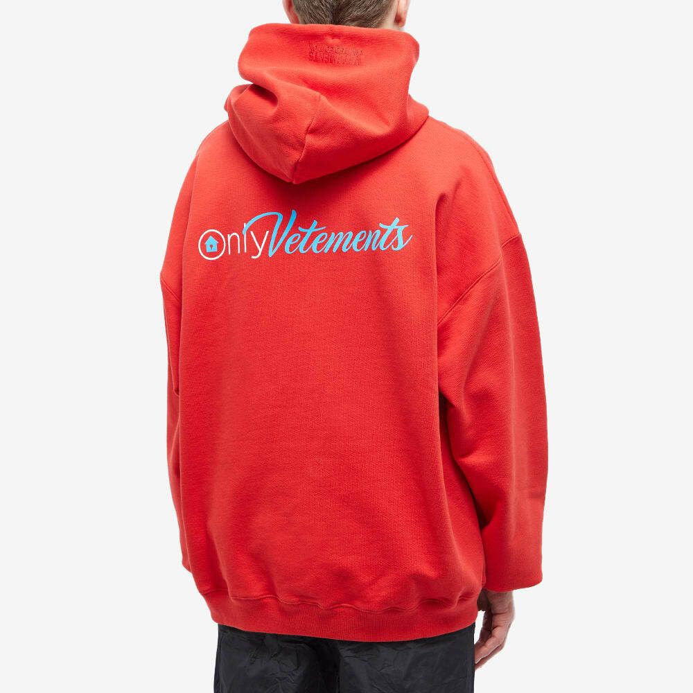 Vetements Vetements Oversized OnlyVetements Red Hoodie Size US XS / EU 42 / 0 - 14 Thumbnail