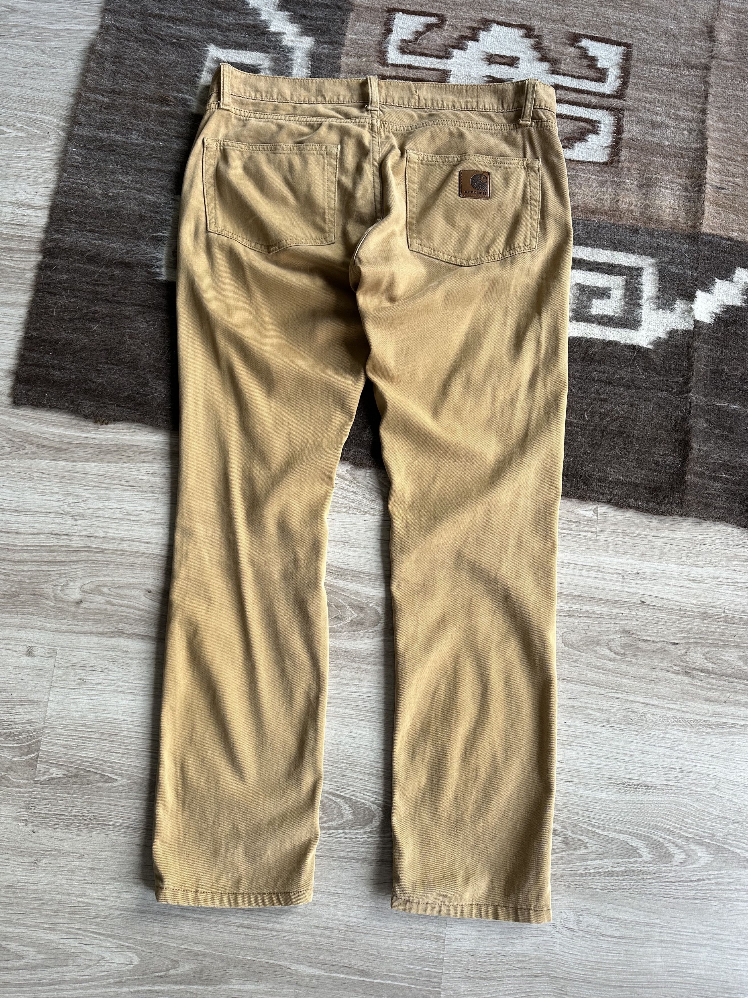 Carhartt Carhartt Leather Patch Casual Pants 7246AC Size US 36 / EU 52 - 1 Thumbnail