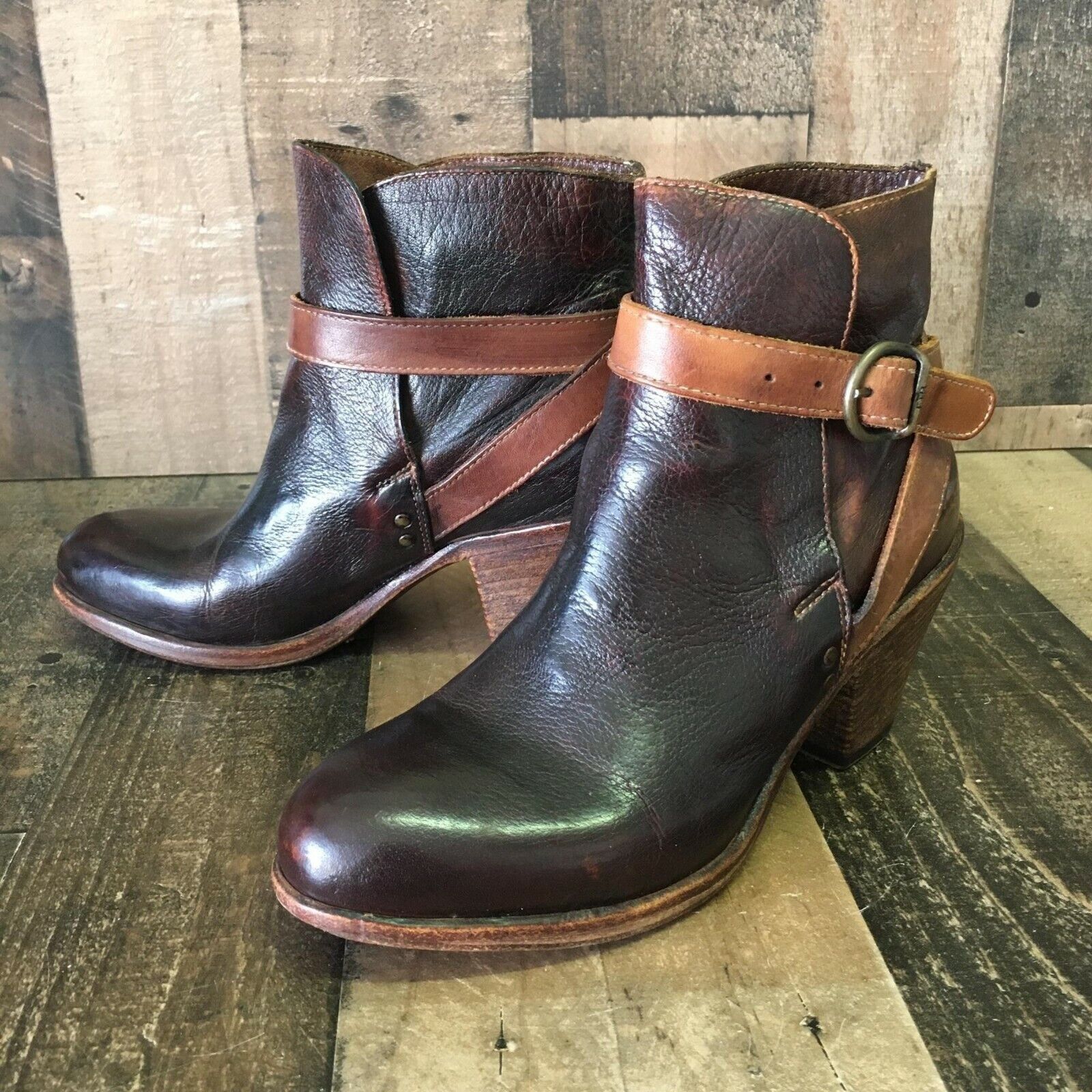 Fiorentini + Baker Fiorentini Baker Ankle Brown Boots Booties Womens 7.5 Size US 7.5 / IT 37.5 - 1 Thumbnail