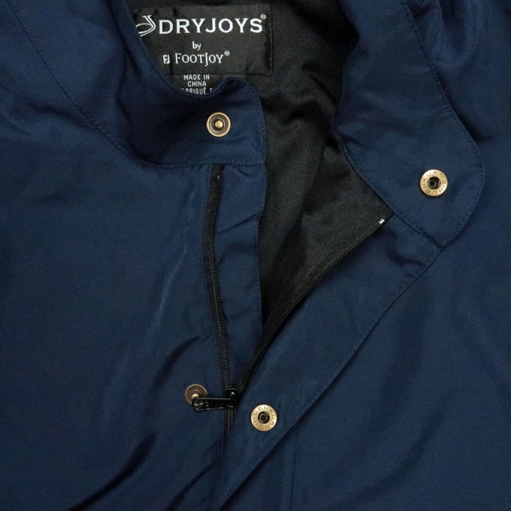 Footjoy FootJoy Vest Mens L Blue DryJoys Golf Quarter Zip Pockets Windbreaker Size US L / EU 52-54 / 3 - 4 Thumbnail