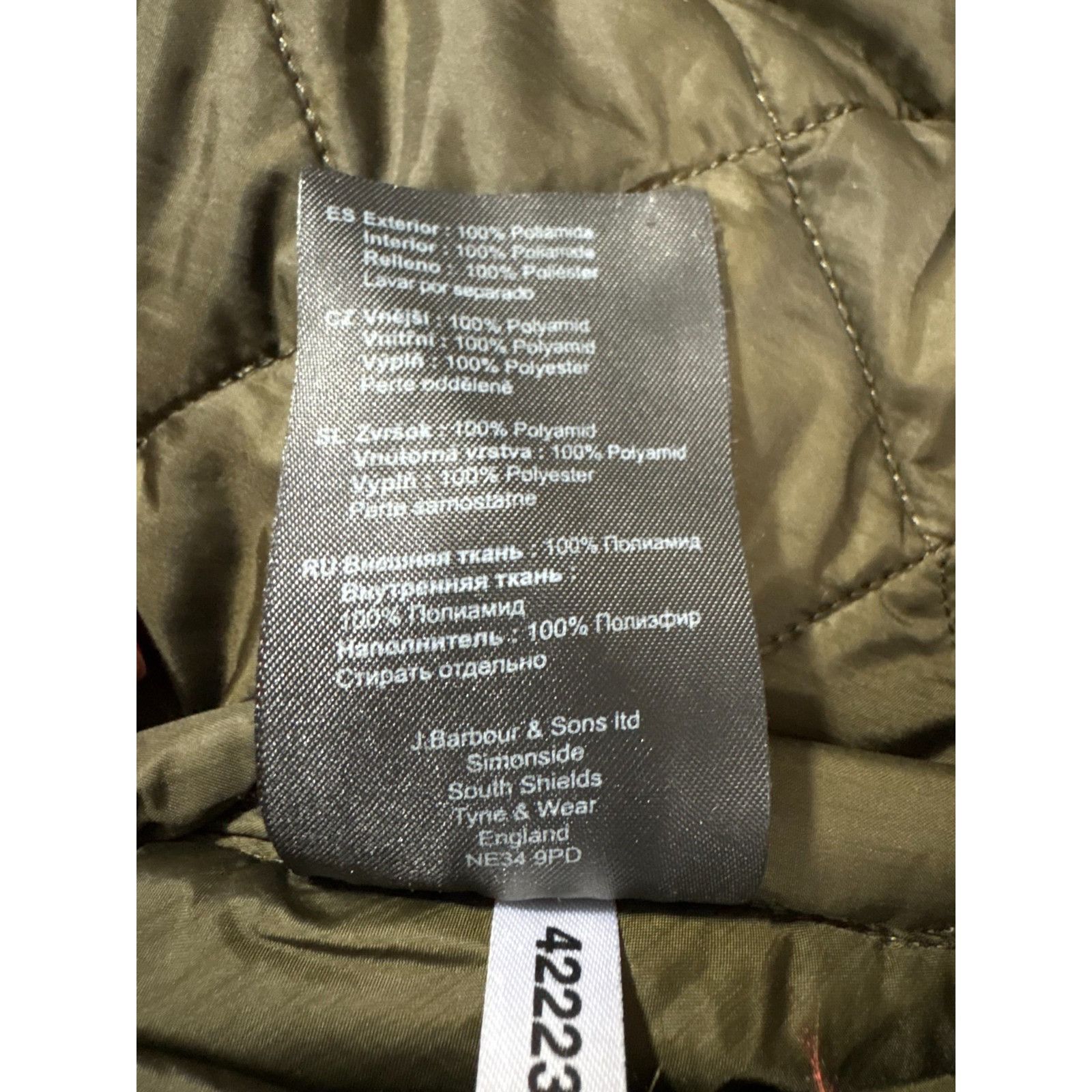 Barbour BARBOUR Flyweight Chelsea Quilted Jacket size 2XL color Oliv Size US XXL / EU 58 / 5 - 7 Thumbnail