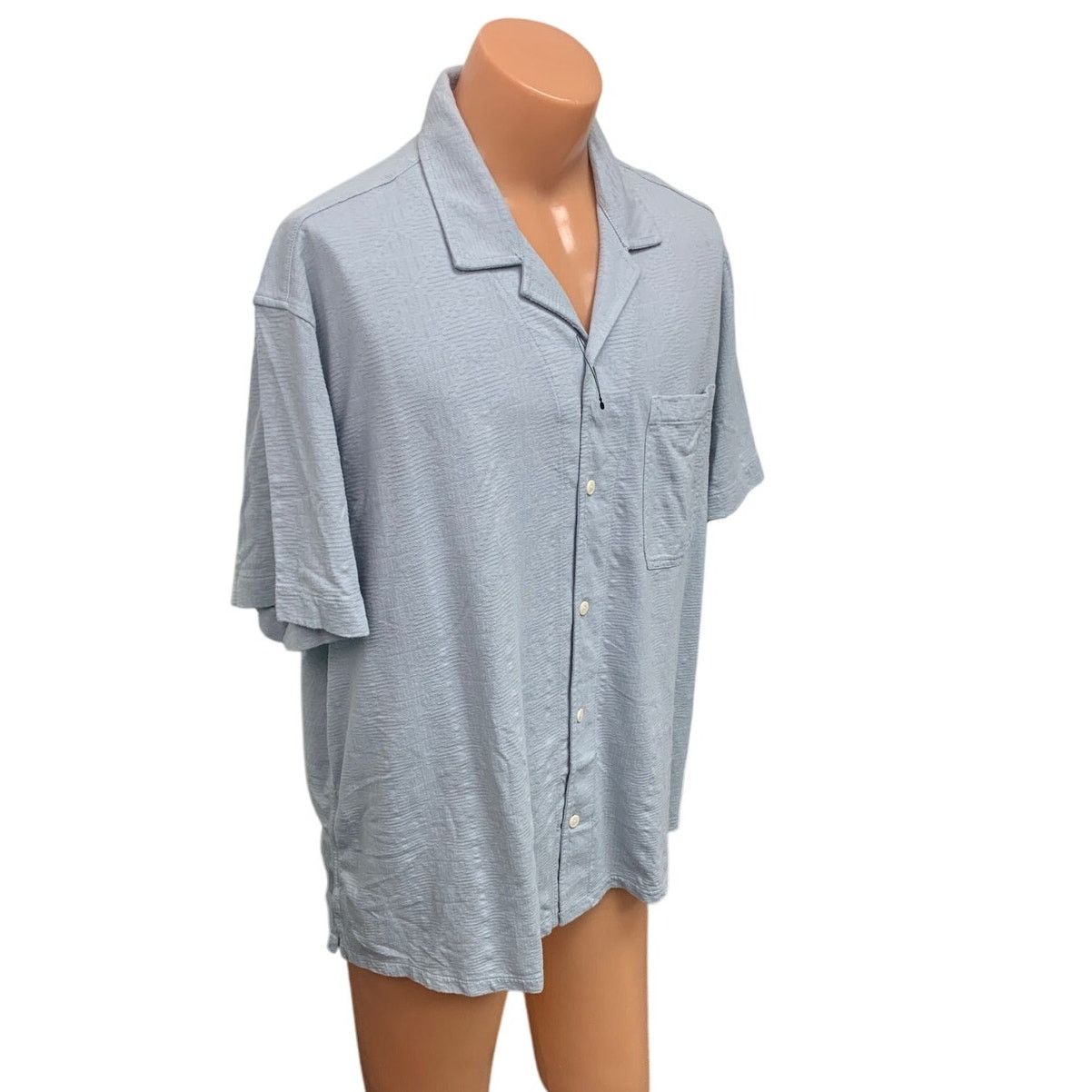 American Eagle Outfitters New American Eagle Mens XXL Cotton Short Sleeve Button Shirt Size US XXL / EU 58 / 5 - 1 Thumbnail