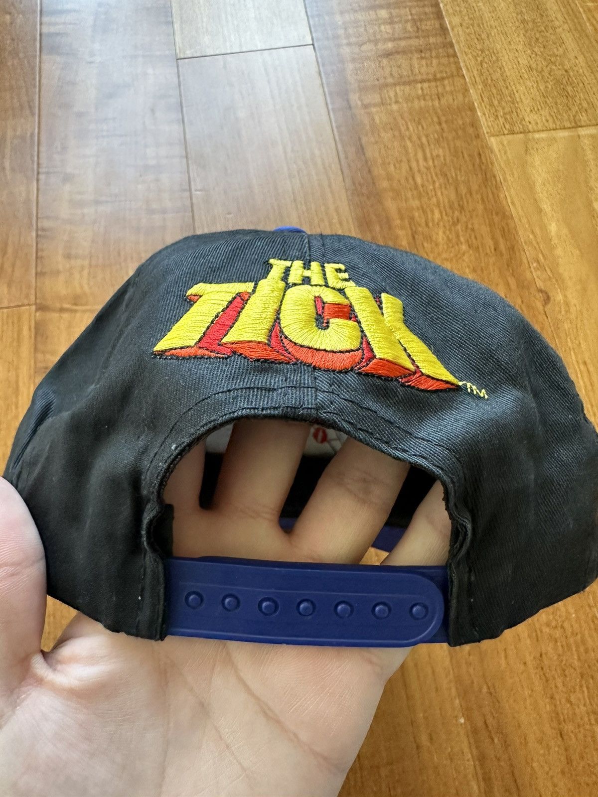 Vintage Vintage 90s The Tick Cartoon Promo Snapback Hat OSFA Size ONE SIZE - 9 Thumbnail