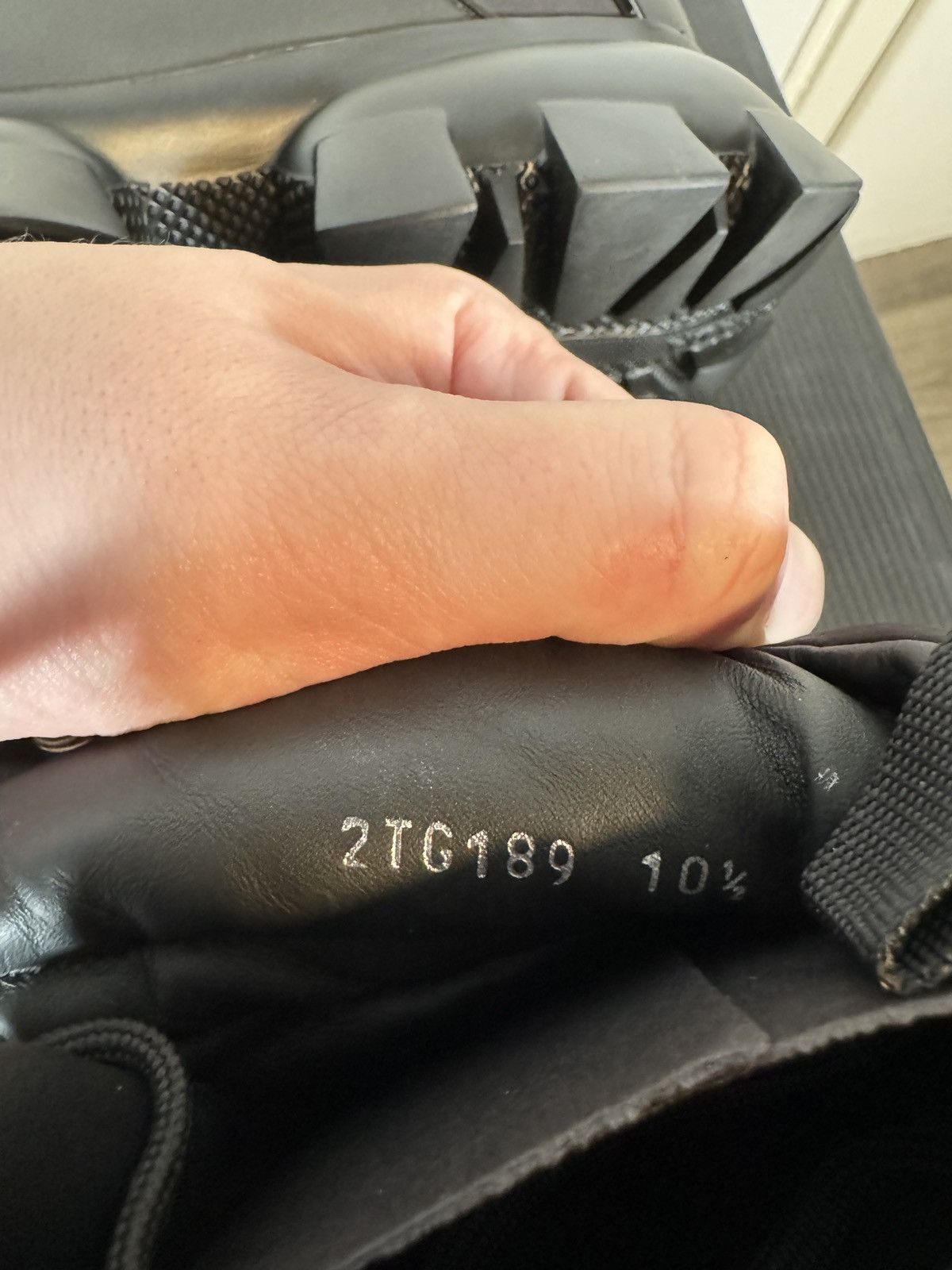 Designer × Prada Prada Men’s Black Cloudbust Thunder High Top Size US 11.5 / EU 44-45 - 6 Thumbnail