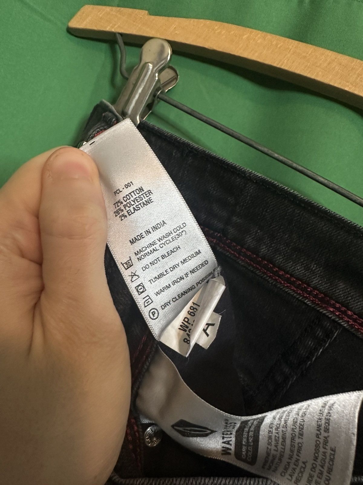 Levi's × Levi's Made & Crafted Levi’s Redloop premium black slim denim jeans redline Size US 30 / EU 46 - 11 Thumbnail