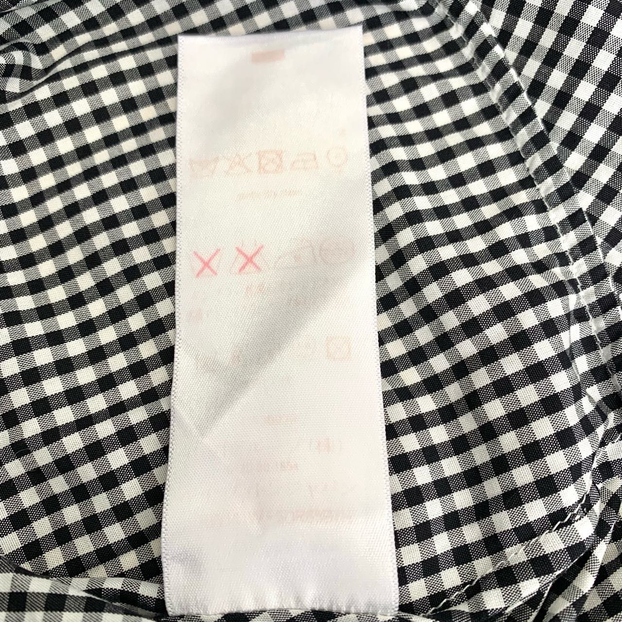 Louis Vuitton Louis Vuitton Womens White Short-Sleeve Dress With Black Gin Size XS / US 0-2 / IT 36-38 - 4 Thumbnail