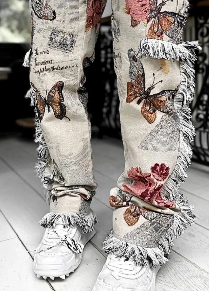 Other [LIMITED EDITION] Guapi “La Ville Lumiere Tapestry” Pants Size US 32 / EU 48 - 5 Thumbnail