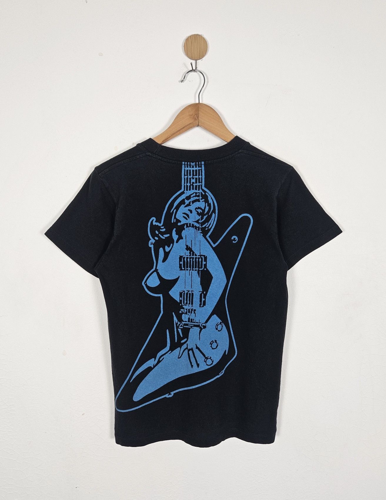 Hysteric Glamour Hysteric Glamour Guitar Girl Tee shirt Size US S / EU 44-46 / 1 - 1 Thumbnail