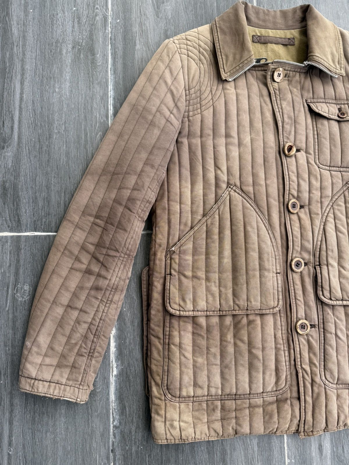 Maison MIHARA YASUHIRO SS04 Distress Maison Mihara Yasuhiro Survival/Hunting Jacket Size US S / EU 44-46 / 1 - 3 Thumbnail