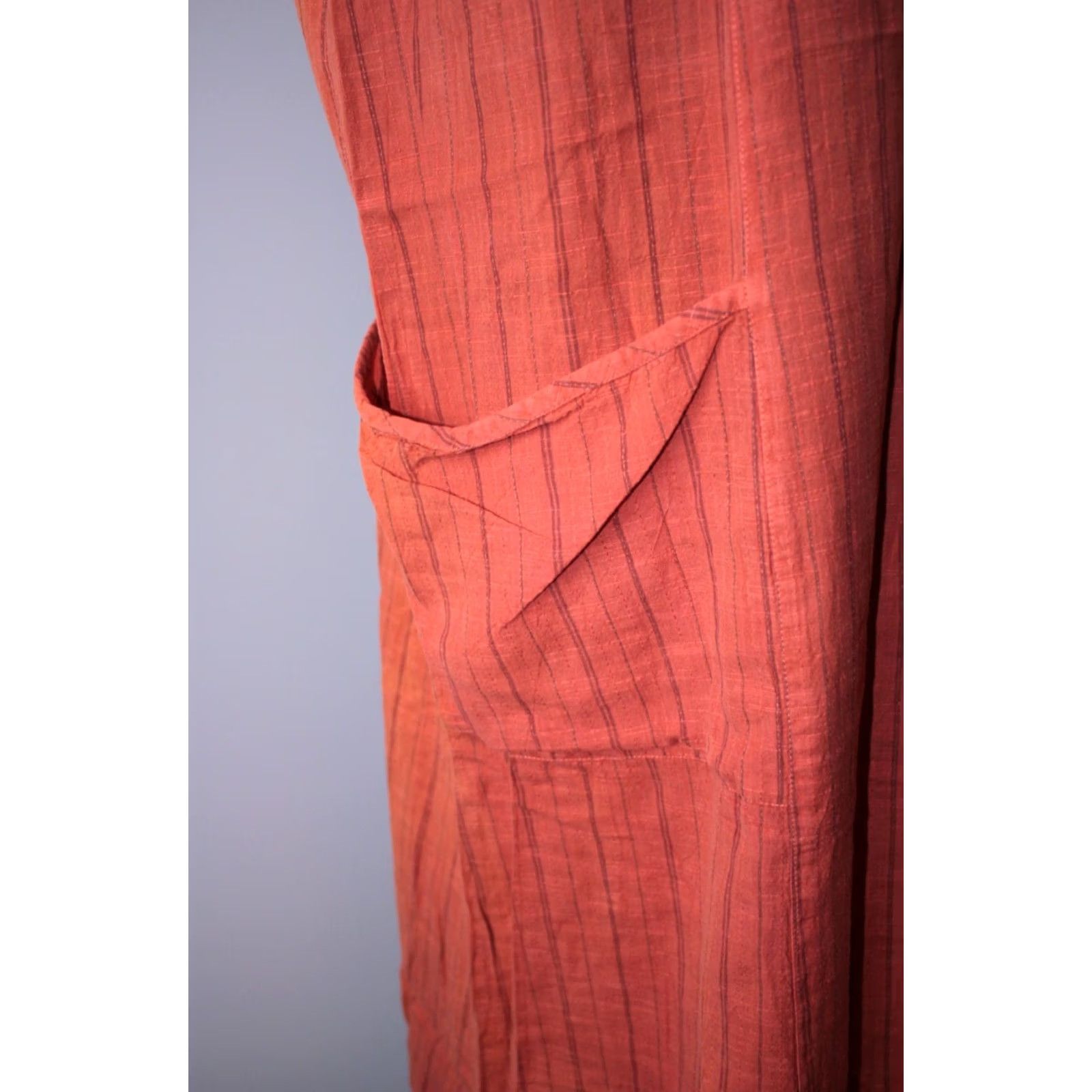 Vintage Gudrun Sjoden womens long dress Orange XL Size XL / US 12-14 / IT 48-50 - 2 Thumbnail