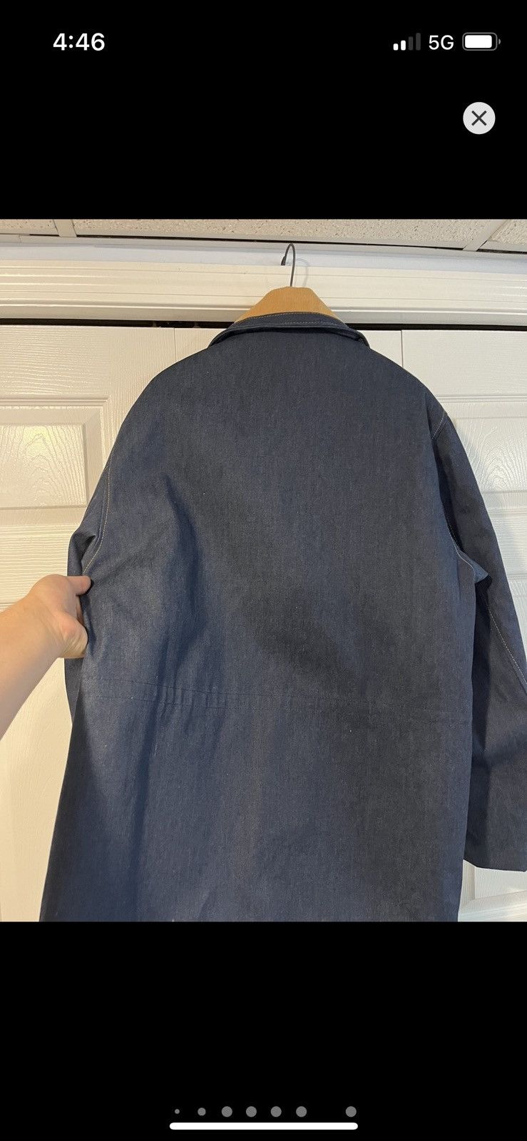 Carhartt Denim Heavy Duty Canvas Jacket XXL Size US XXL / EU 58 / 5 - 2 Thumbnail