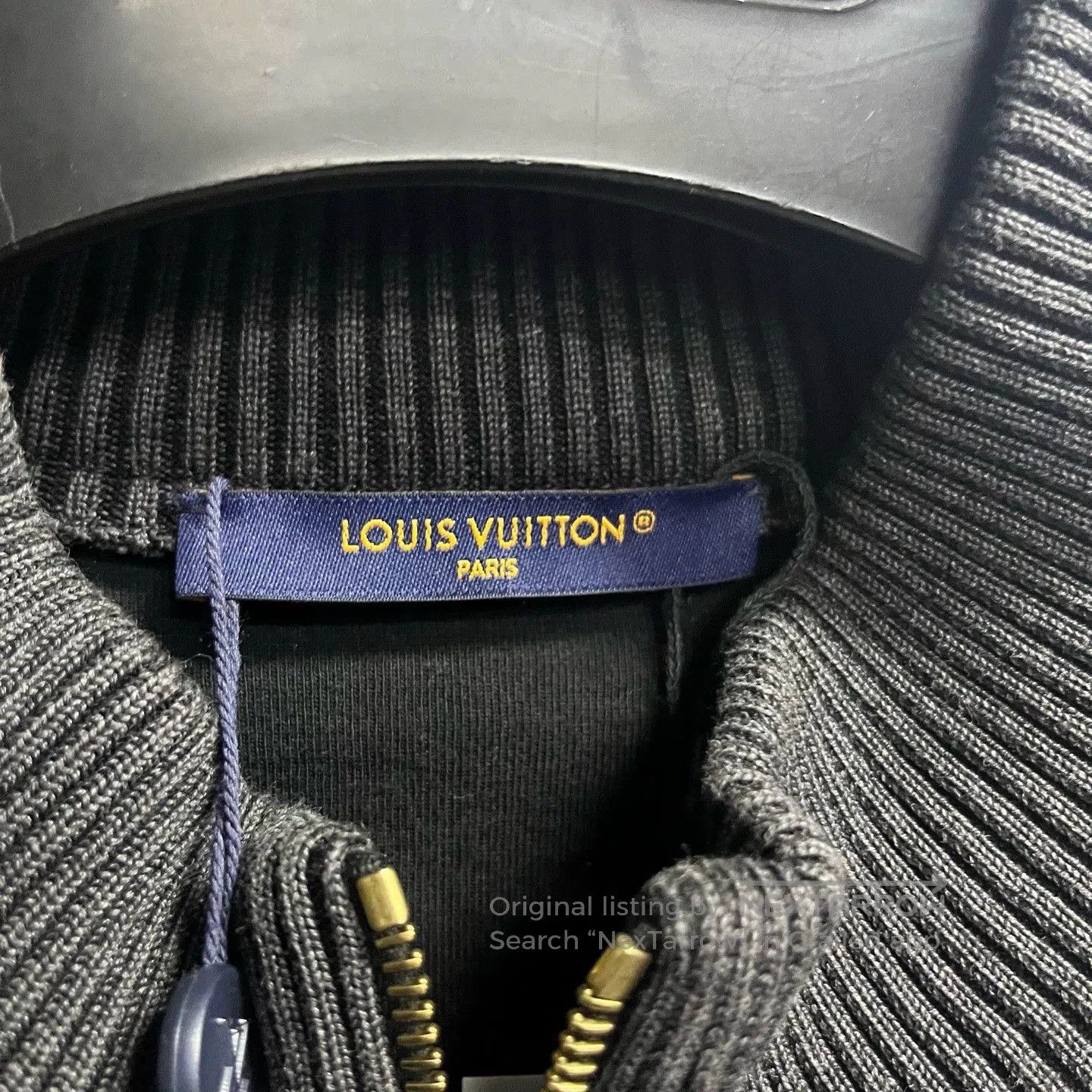Louis Vuitton louis vuitton black logo zipper jacket. Size US L / EU 52-54 / 3 - 3 Thumbnail