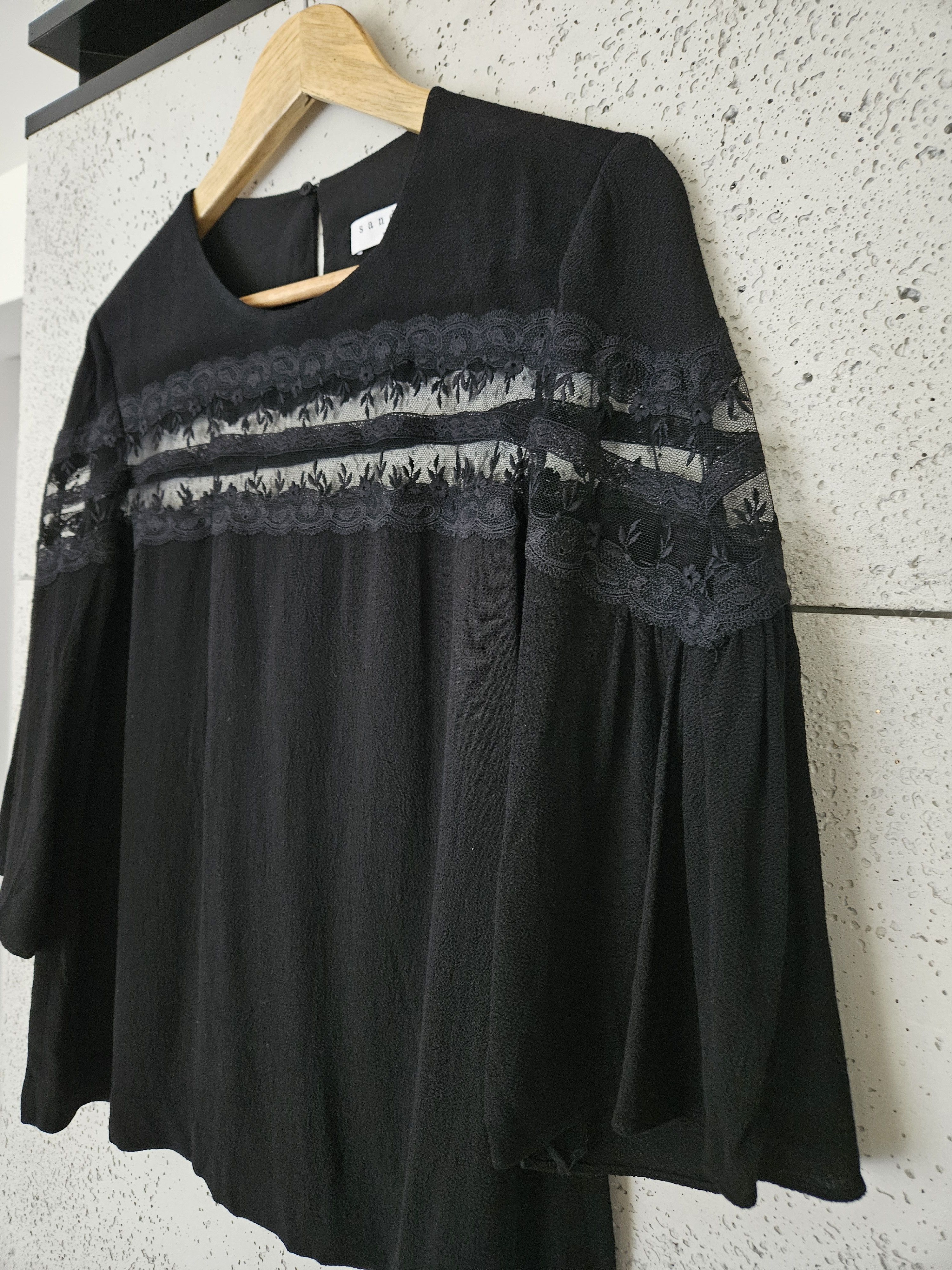 Sandro Sandro boho lace top blouse Size S / US 4 / IT 40 - 3 Thumbnail
