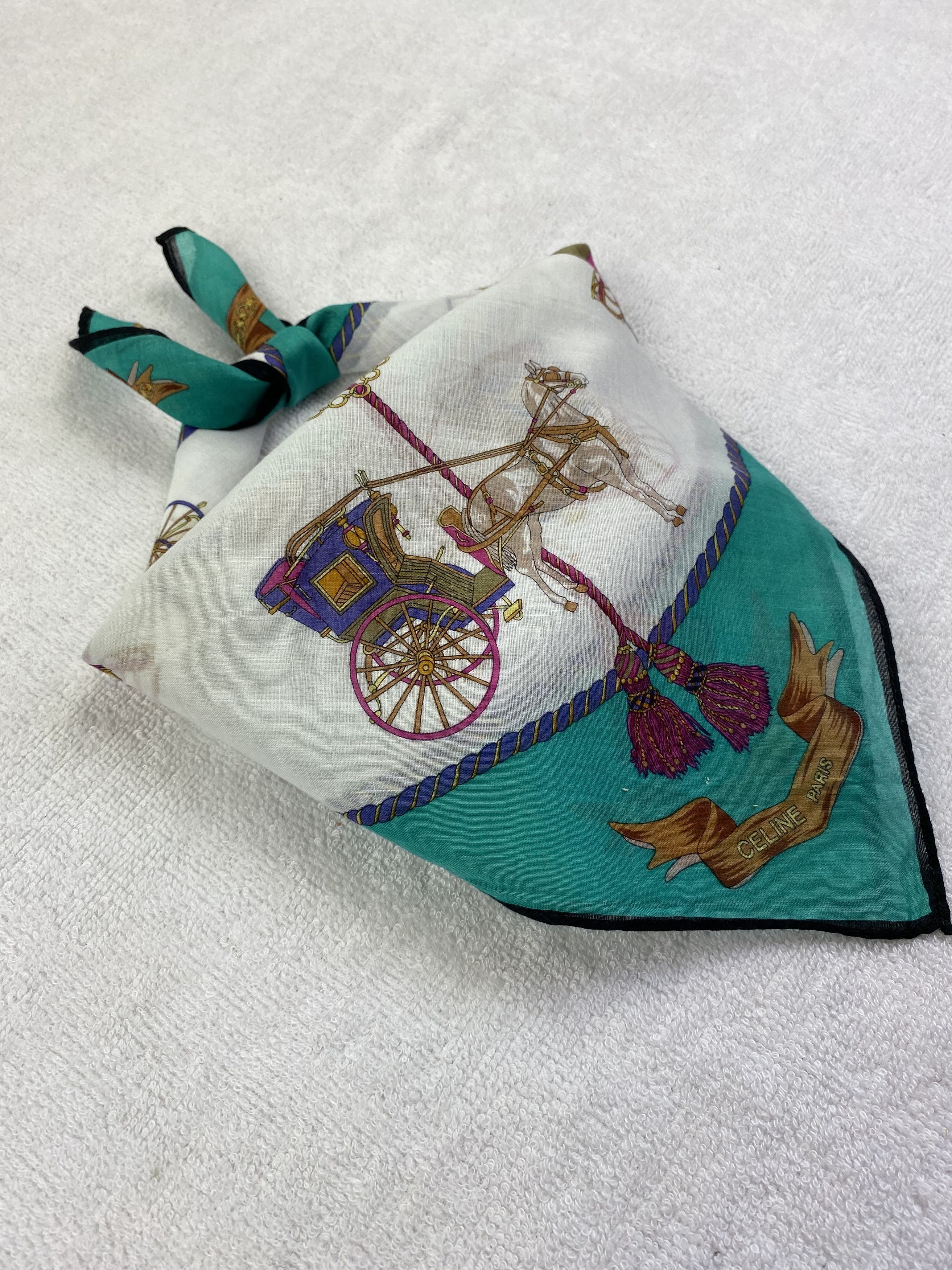 Celine Celine Bandana / Handkerchief / Neckerchief Size ONE SIZE - 2 Thumbnail