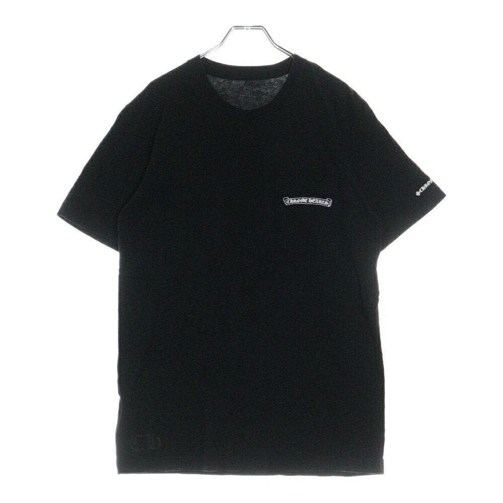 トップス Chrome hearts scroll label T-shirt Buy Chrome Hearts Scroll Logo T-Shirt 'Black' - 1383 100000103SLTS