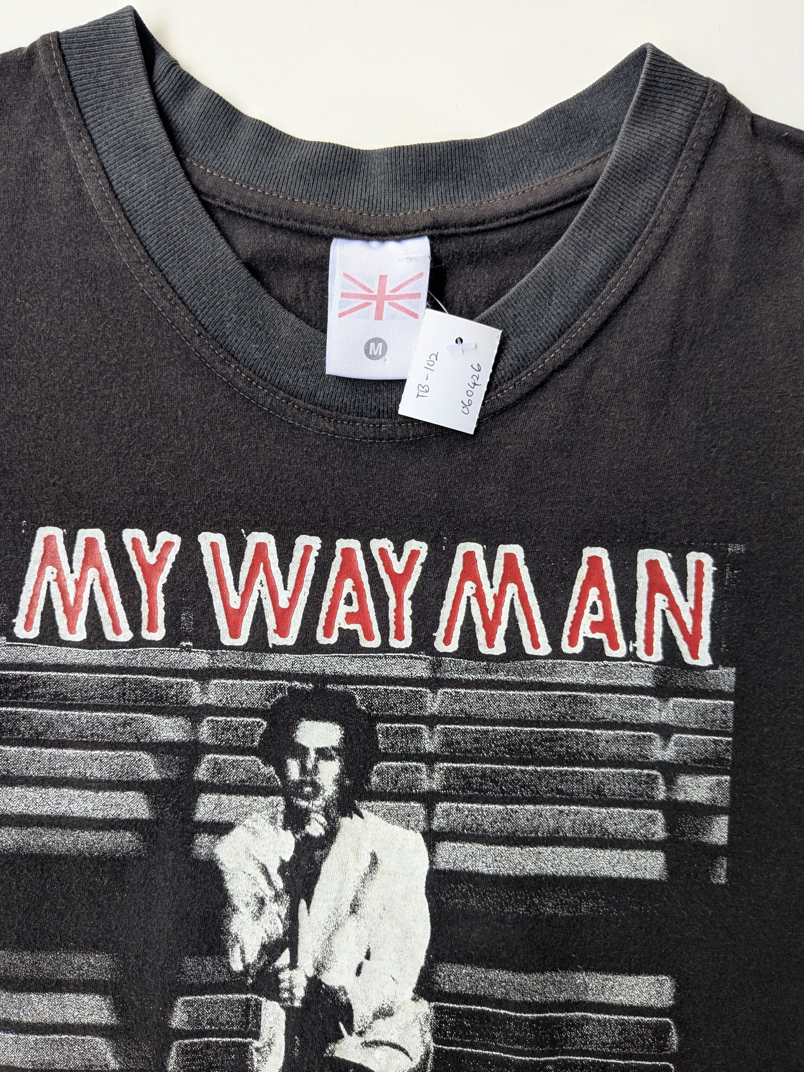 Band Tees Vintage 80s Sid Vicious Sex Pistol My Way Man Size US M / EU 48-50 / 2 - 7 Thumbnail