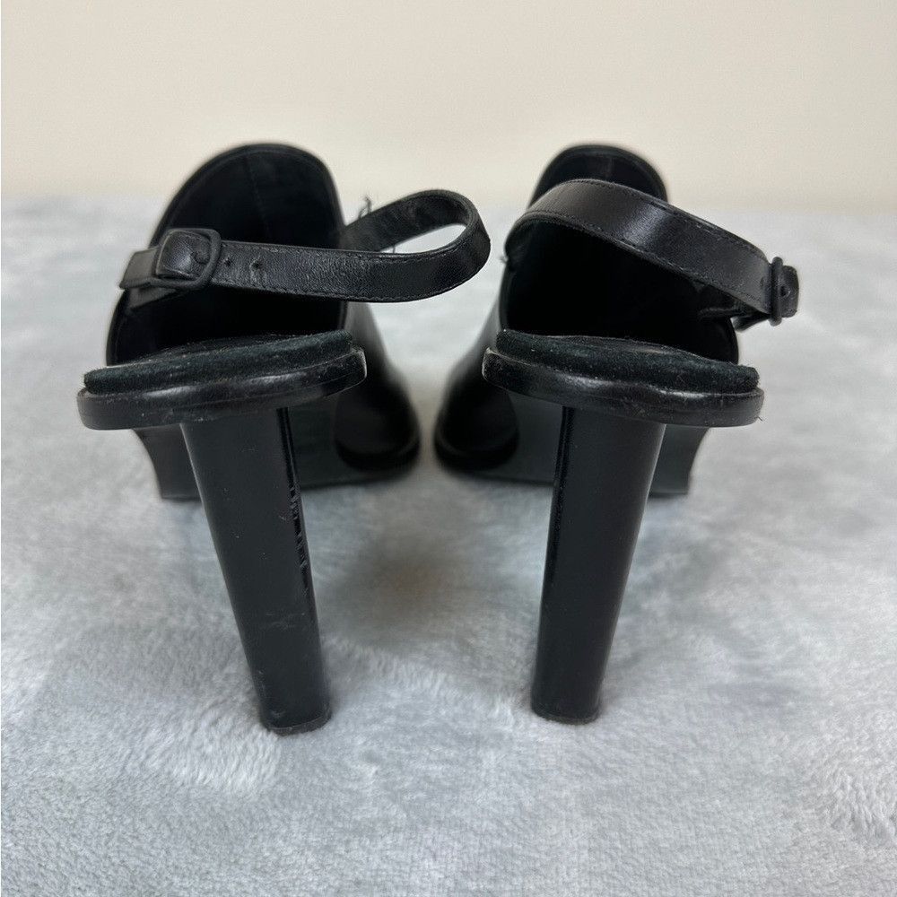 Alexander Wang Alexander Wang Black Leather Heels Women's Size 8 US/38 EU Size US 8 / IT 38 - 2 Thumbnail