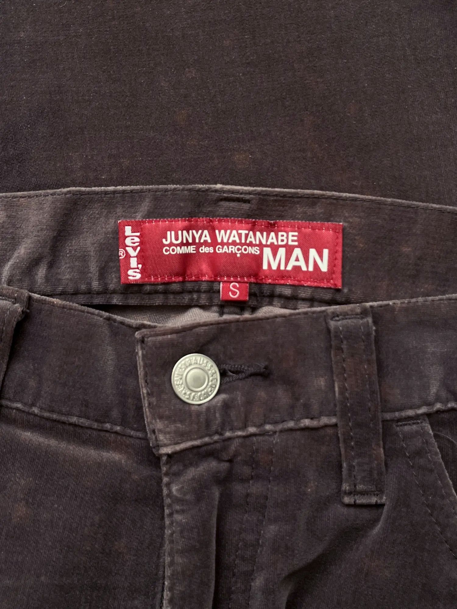 Comme des Garcons × Junya Watanabe × Levi's ⚡️QUICK SALE⚡️2002 Junya Watanabe CDG Levi's Velvet Jeans Size US 30 / EU 46 - 3 Thumbnail